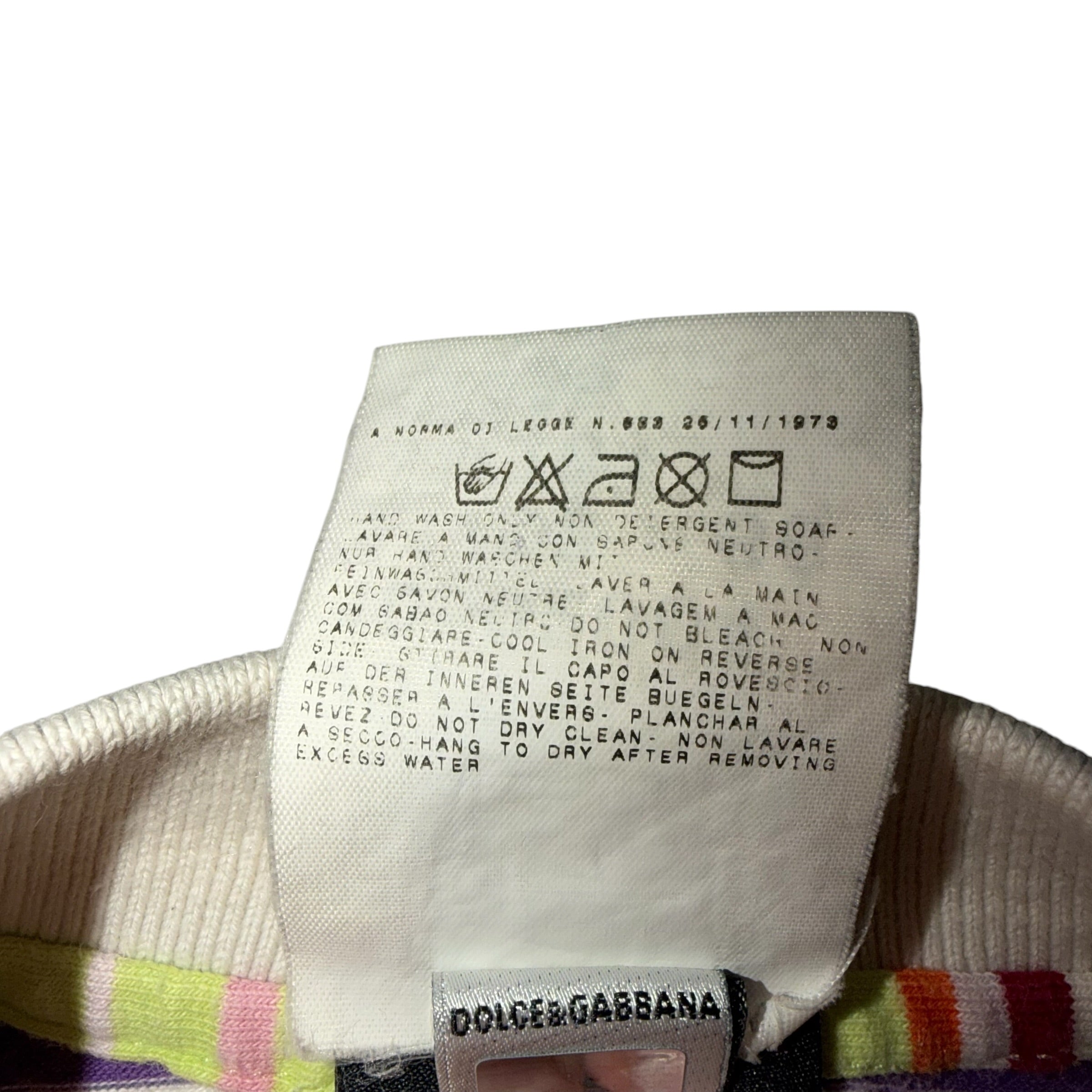 DOLCE & GABBANA VINTAGE POLO SHIRT