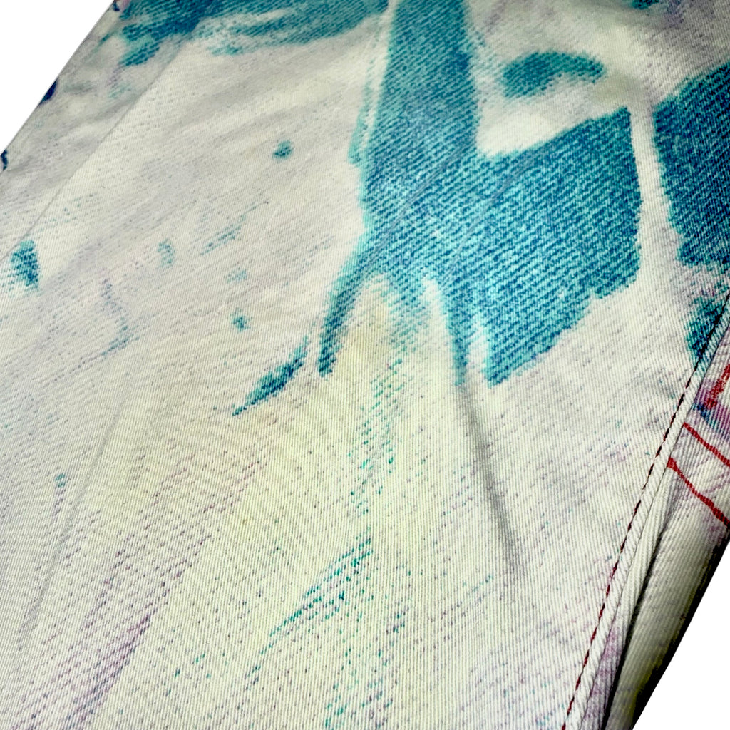 JUST CAVALLI X ROBERTO CAVALLI 2001 DENIM PRINT JEANS