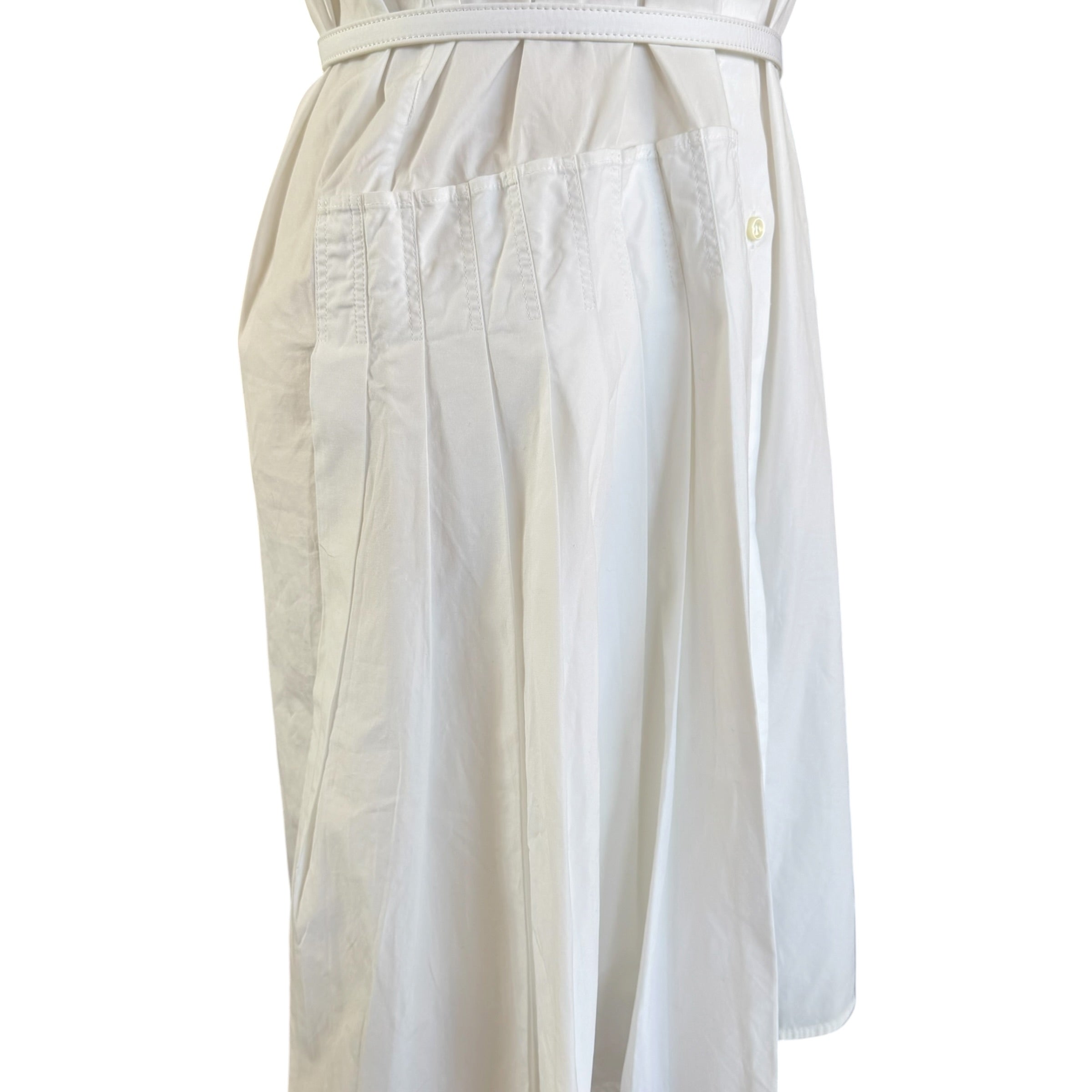 OFF-WHITE 2021 PLISSE SHIRT DRESS