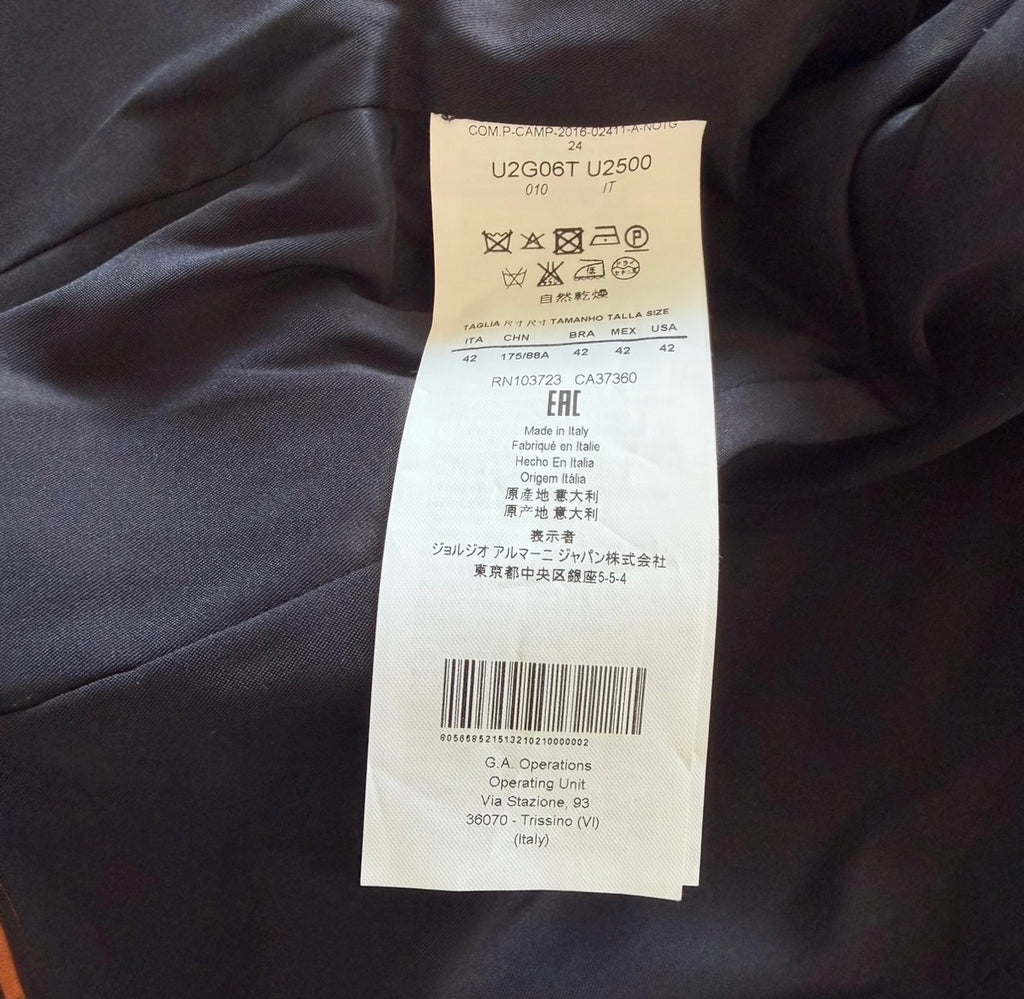 ARMANI ABSTRACT PRINT JACKET