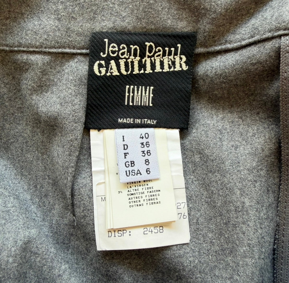 JEAN PAUL GAULTIER VINTAGE BONDAGE SKIRT