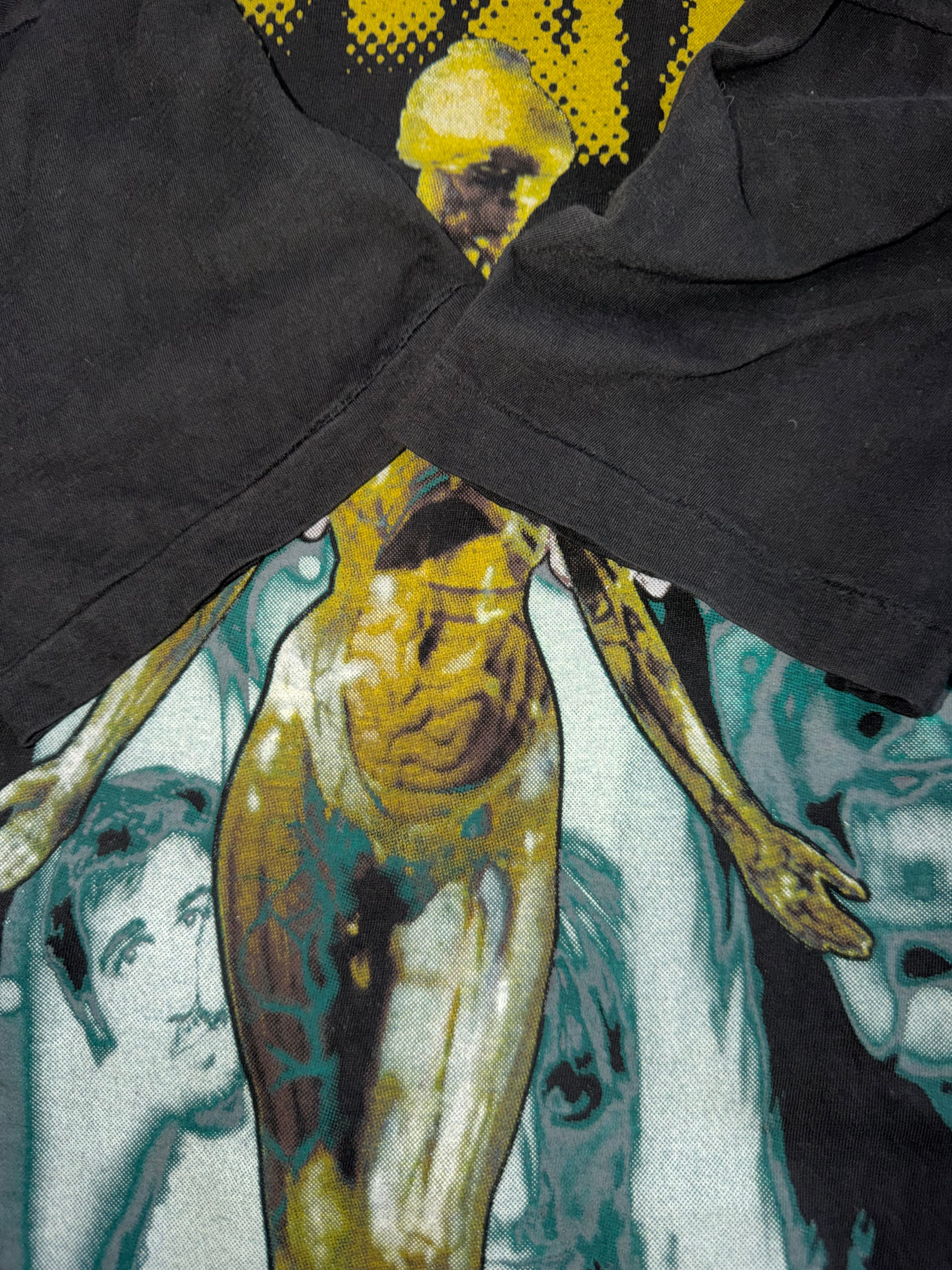 Vintage Nirvana 1994 Italian In Utero Tour T-Shirt