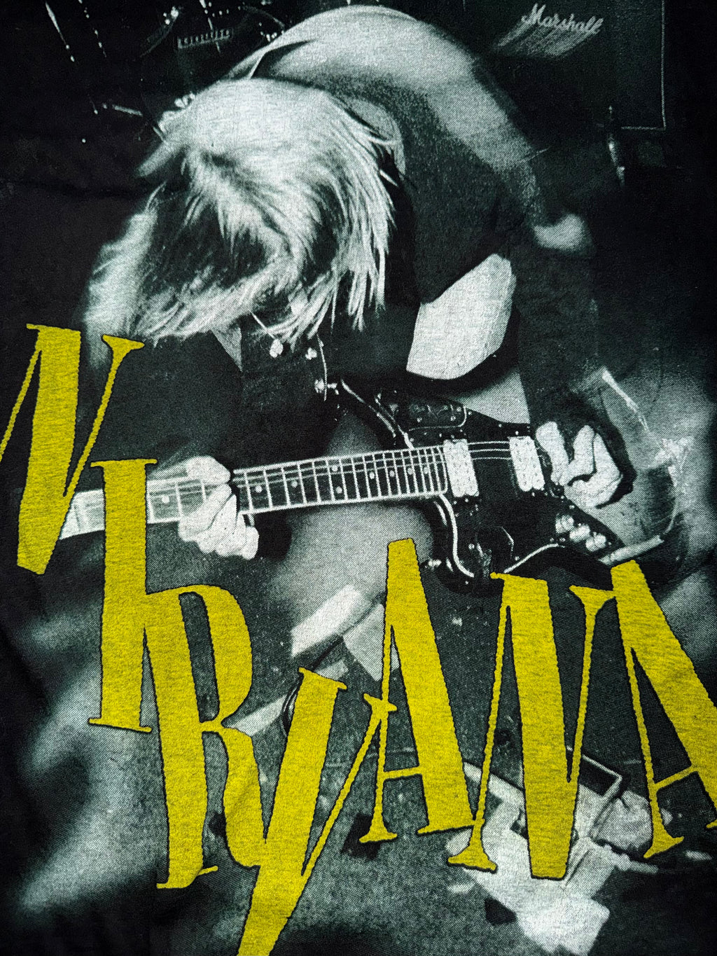 Vintage Nirvana 1994 Italian In Utero Tour T-Shirt