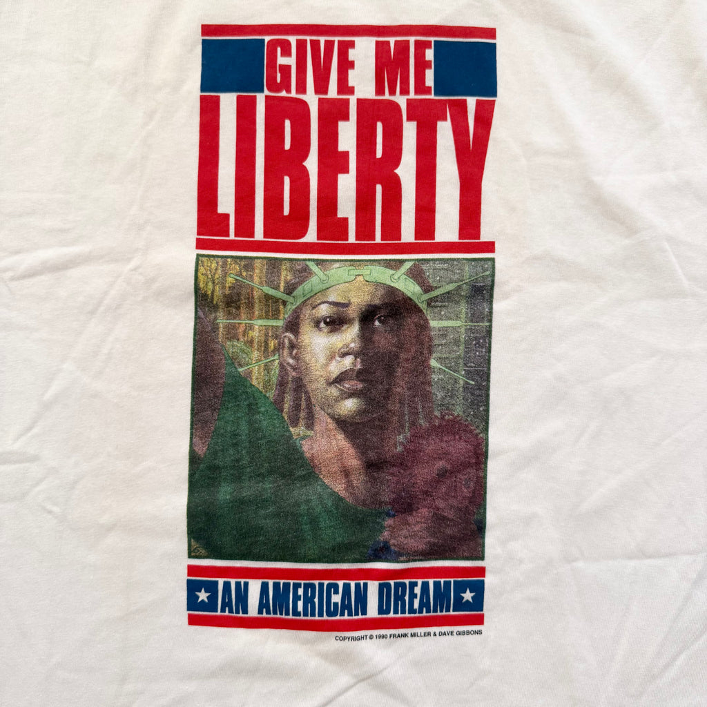 Vintage Frank Miller Give Me Liberty American Dream 90's T-Shirt