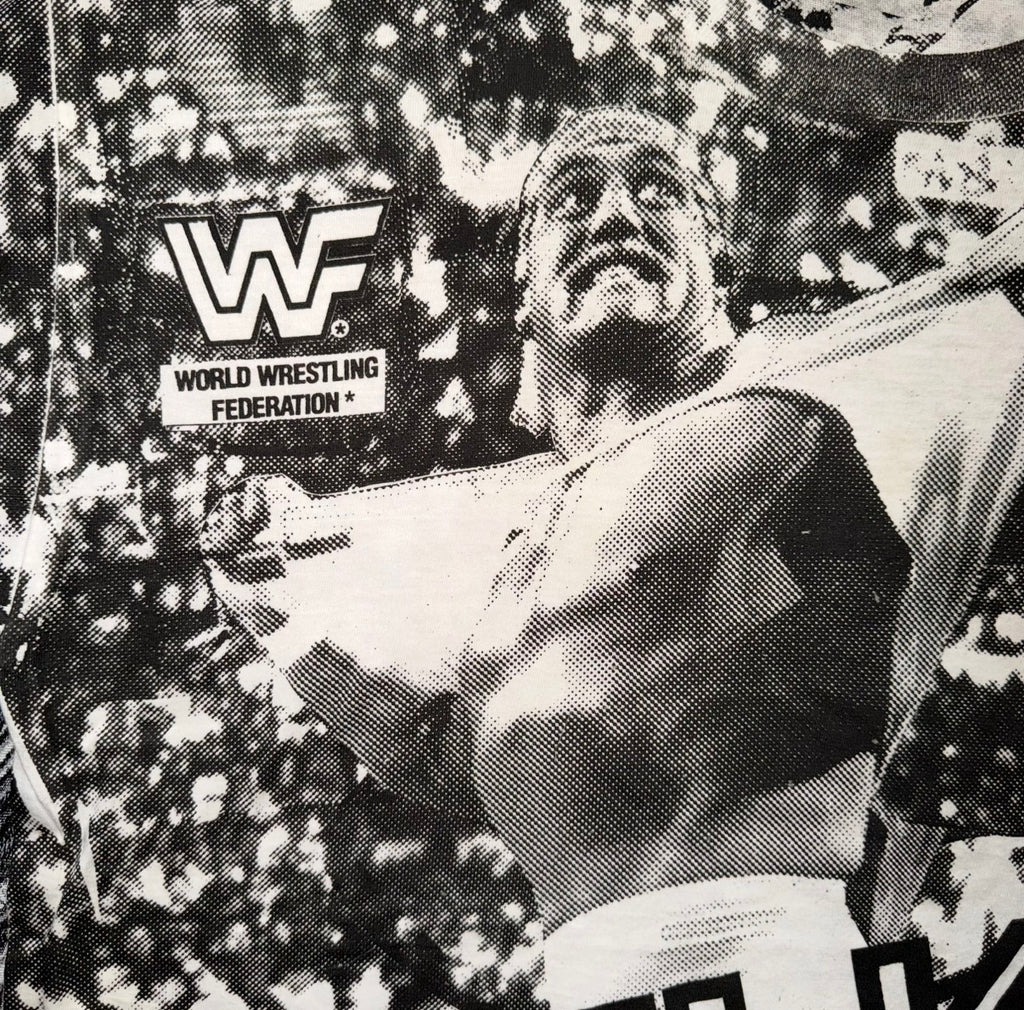 Vintage Hulk Hogan all over print 90's T-Shirt