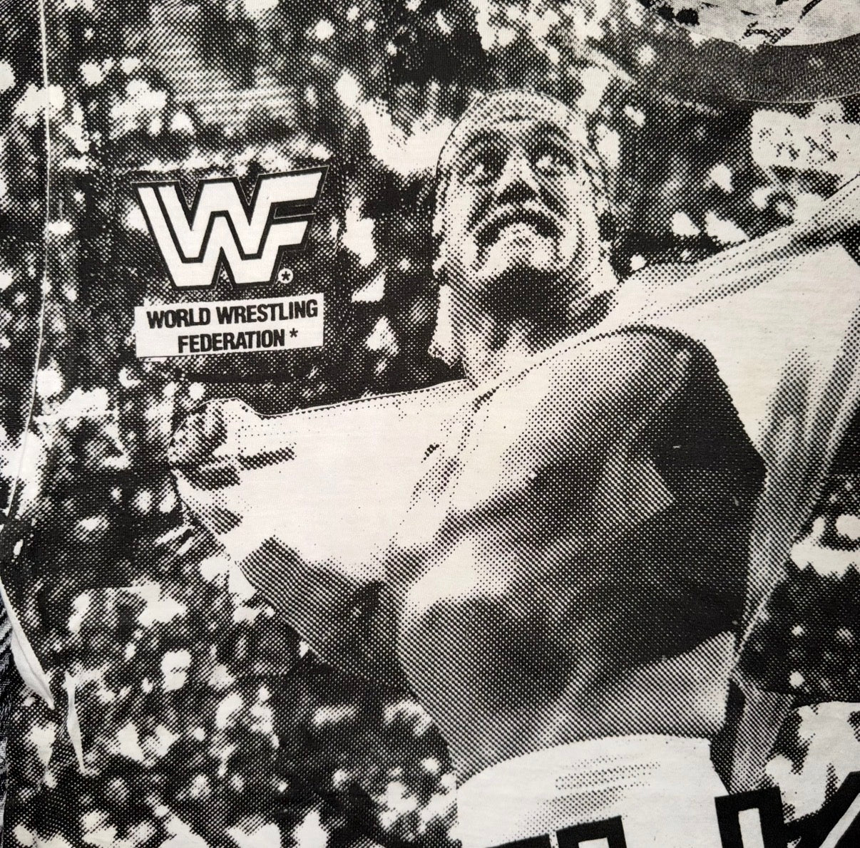 Vintage Hulk Hogan all over print 90's T-Shirt