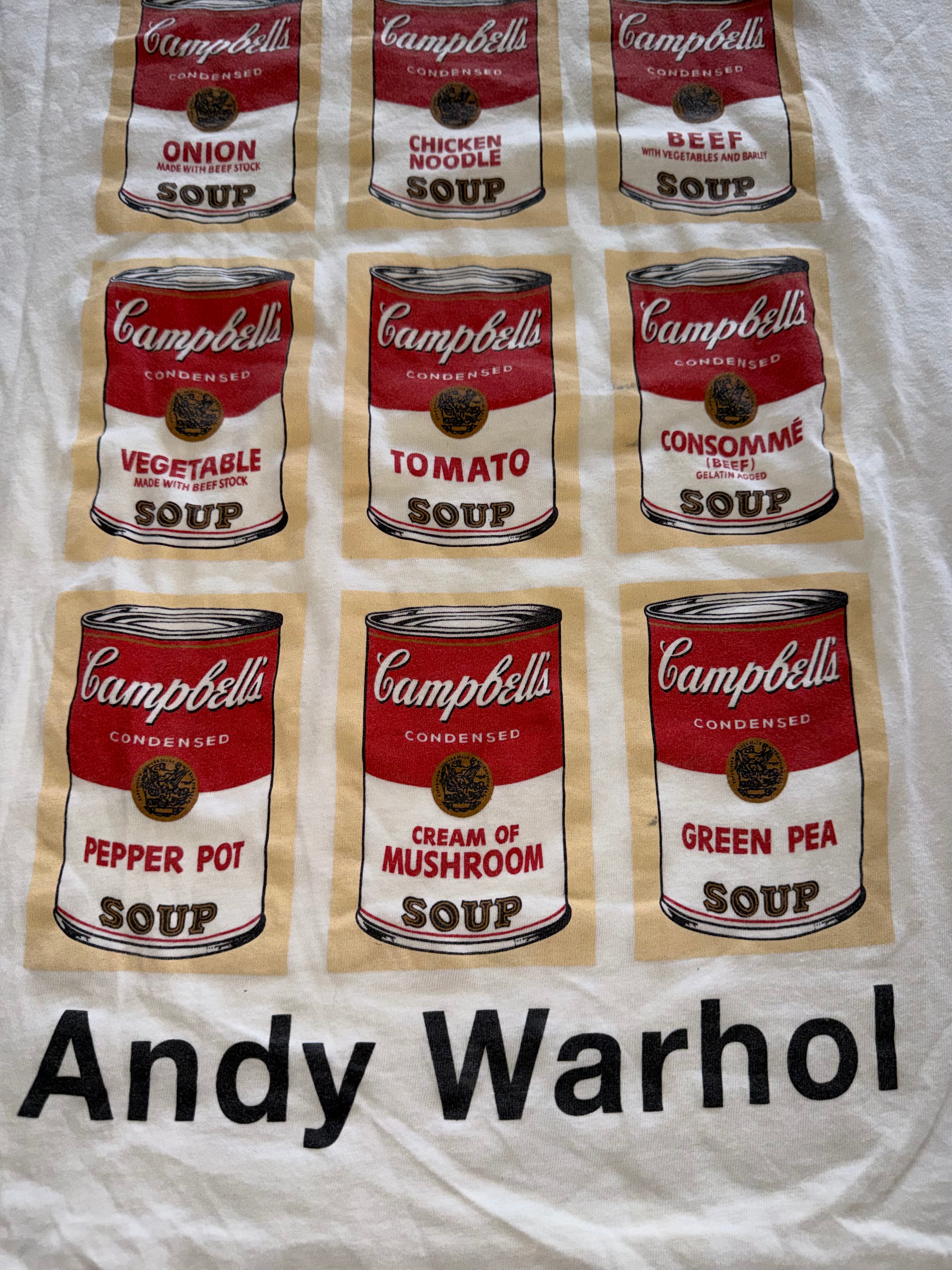 Vintage Andy Warhol Campbell 90s T-Shirt
