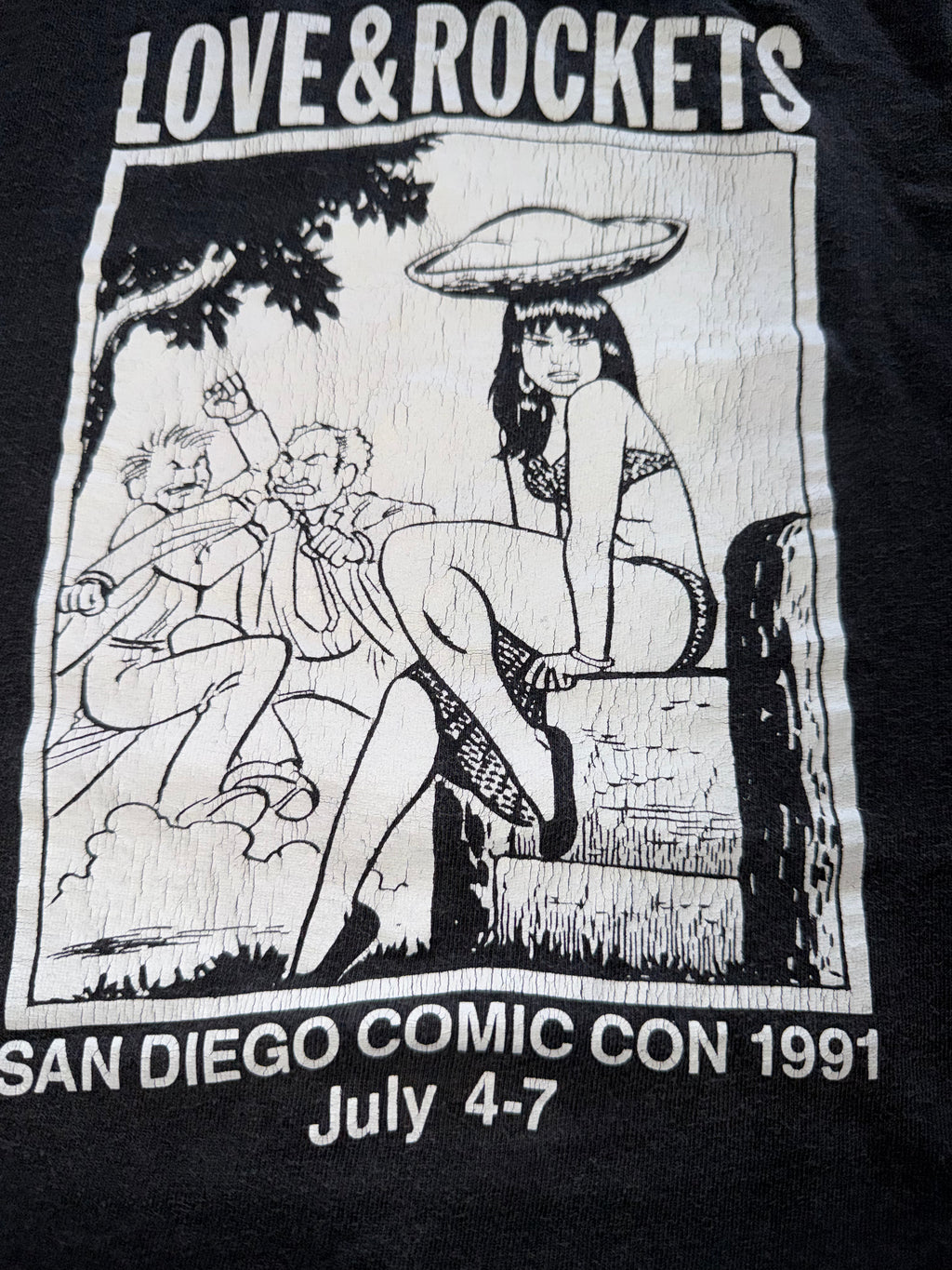 Vintage Love & Rockets 90s T-Shirt