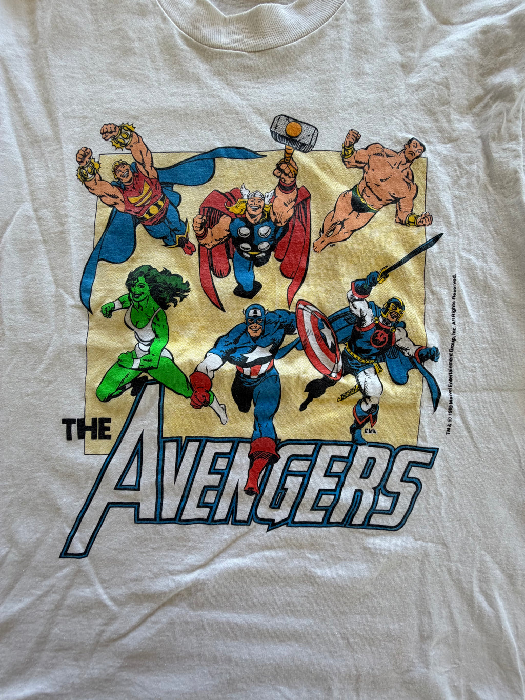 Vintage The Avengers Marvel 80s T-Shirt