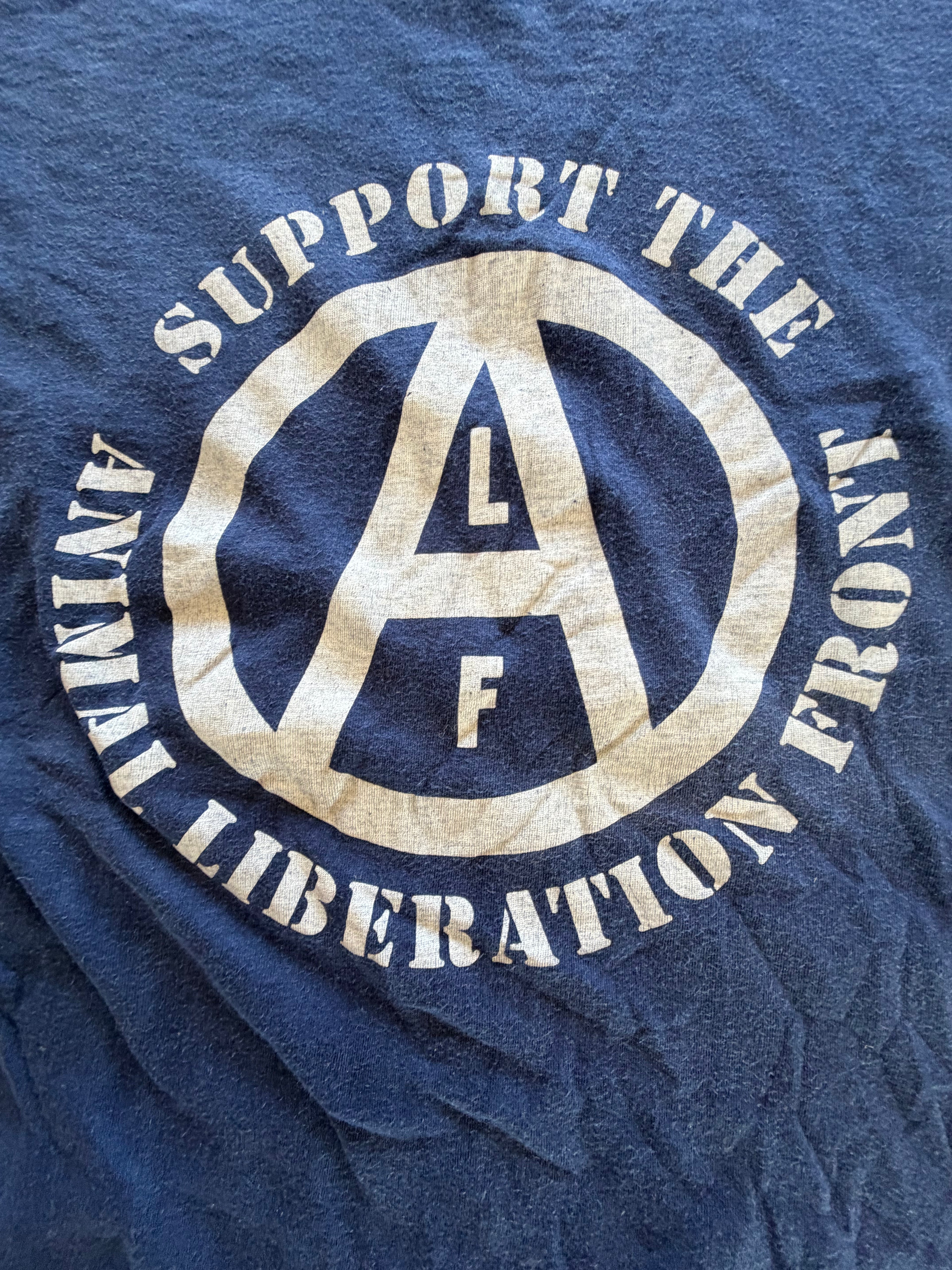 Vintage Animal Liberation Front ALF 80s T-Shirt