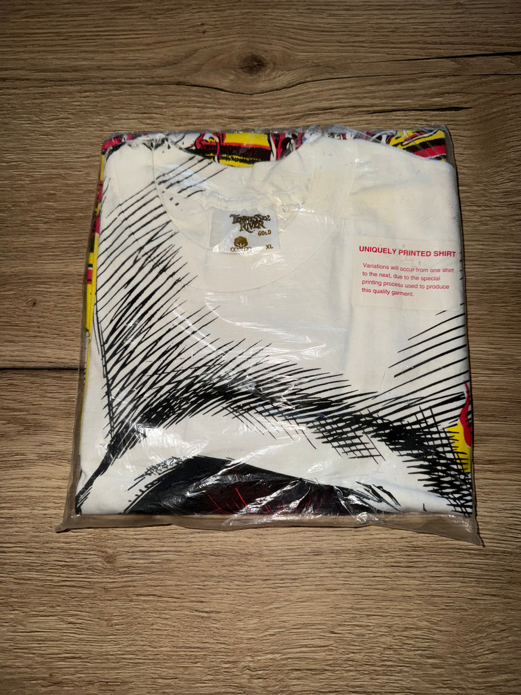 Vintage Ghost Rider Mega Print 90s XL Sealed T-Shirt