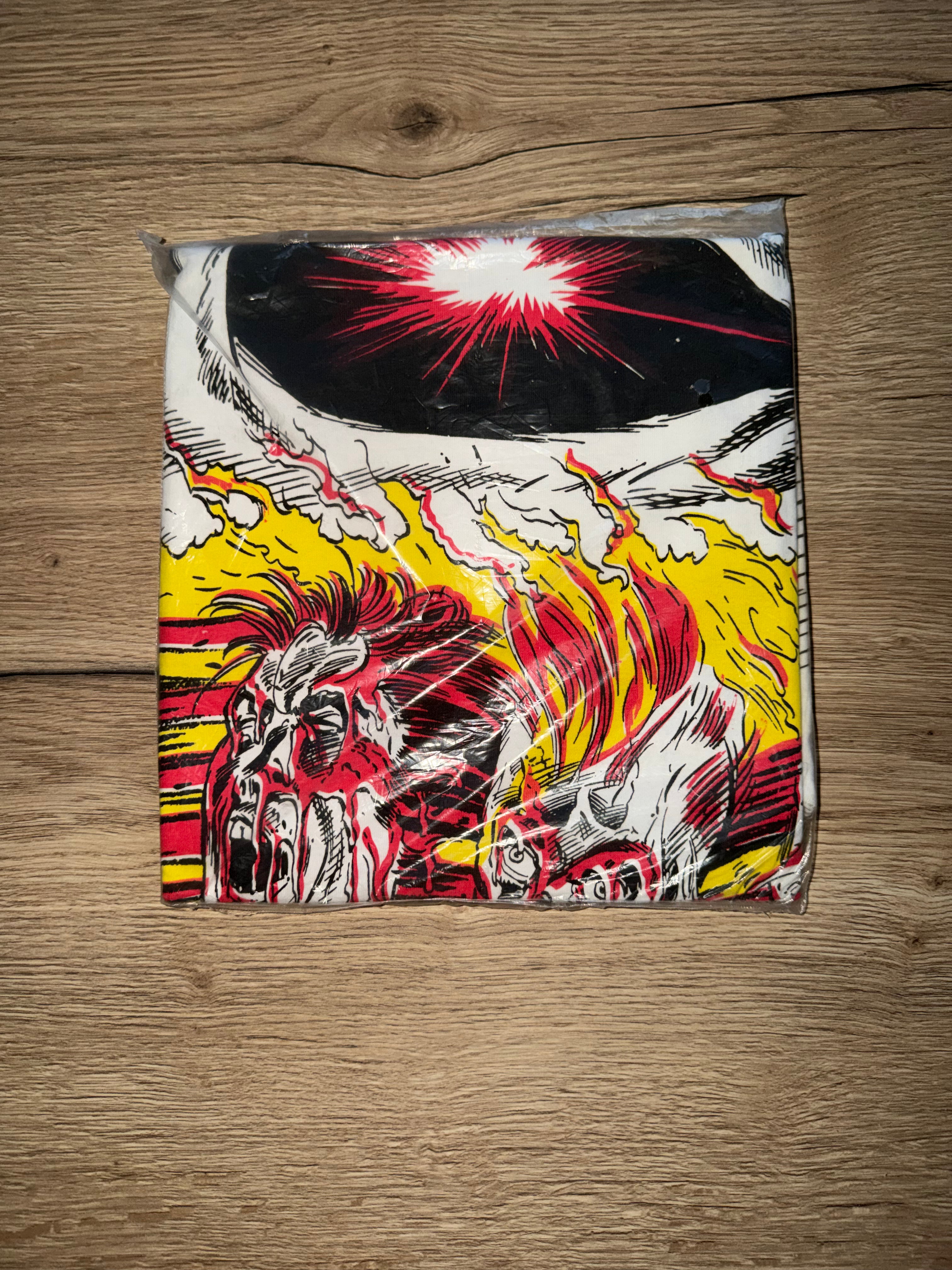 Vintage Ghost Rider Mega Print 90s XL Sealed T-Shirt