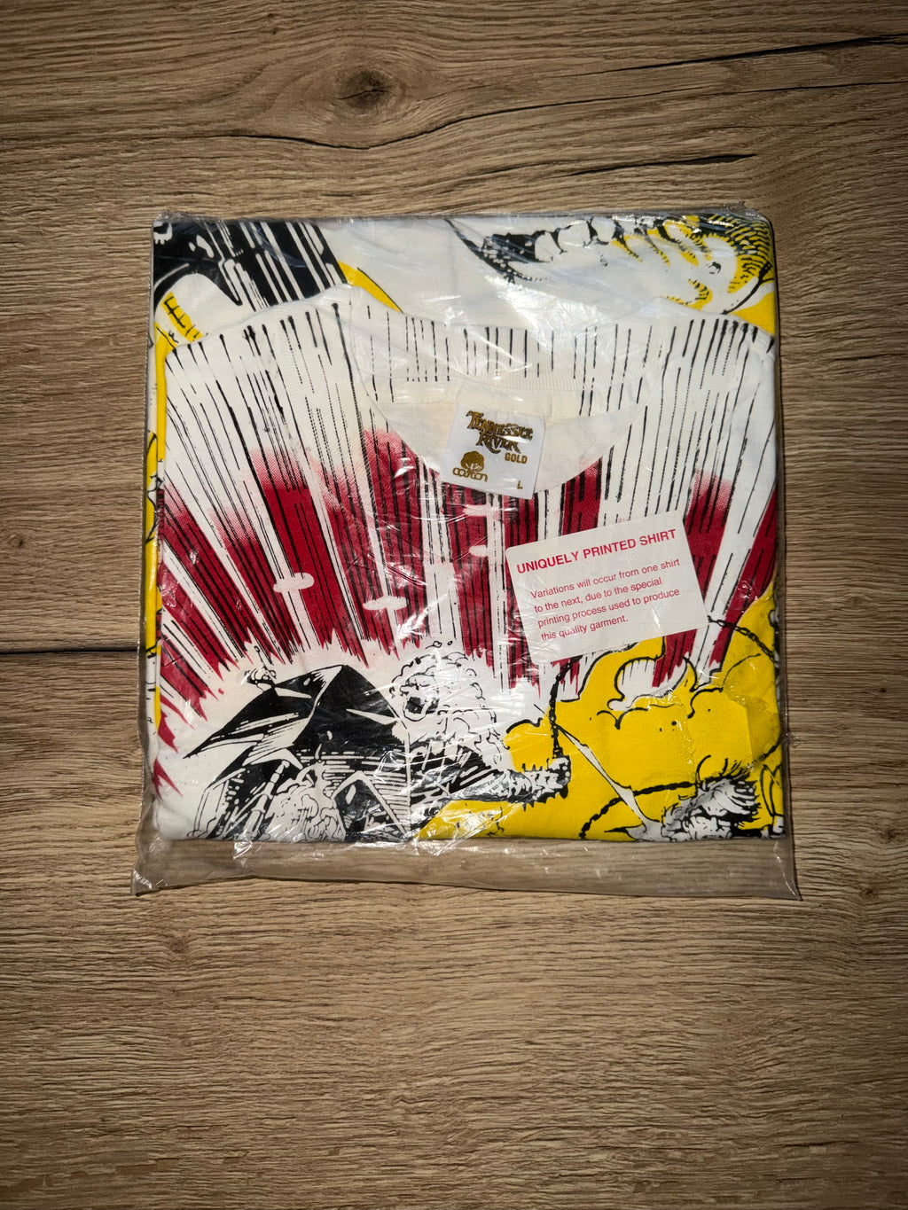 Vintage Ghost Rider Mega Print 90s Sealed T-Shirt