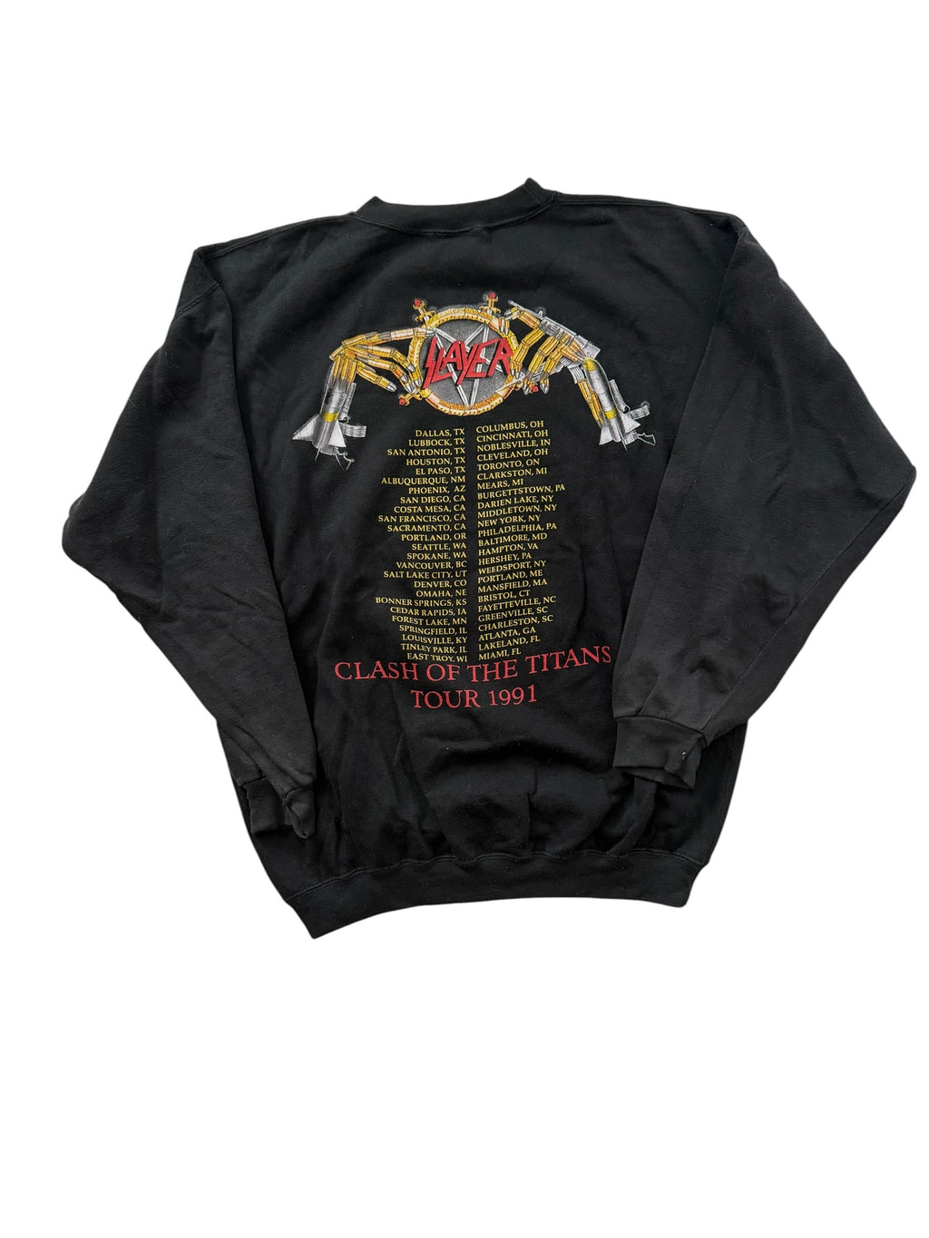 Vintage Slayer 90s Sweatshirt