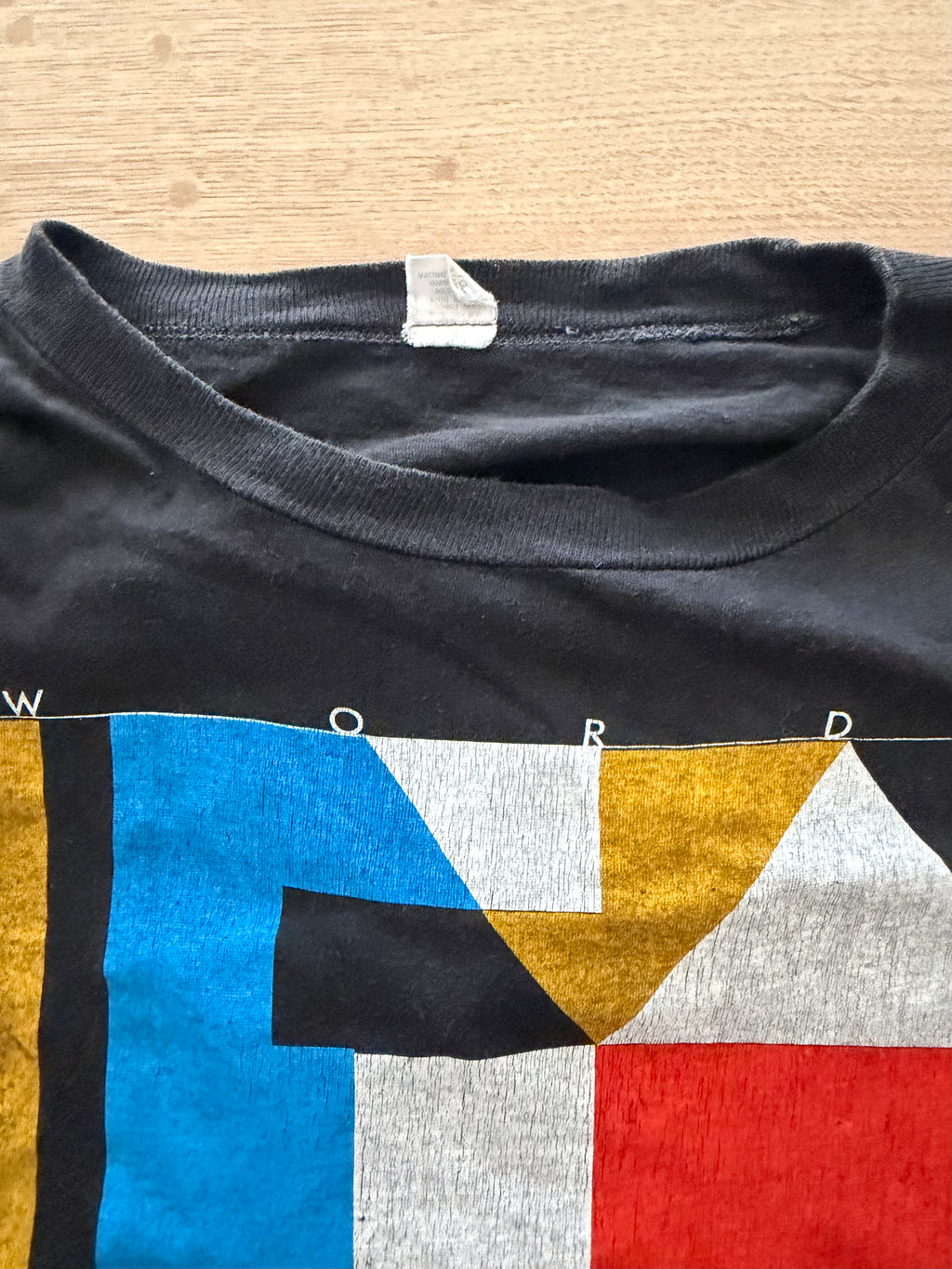 Vintage New Order 80s T-shirt