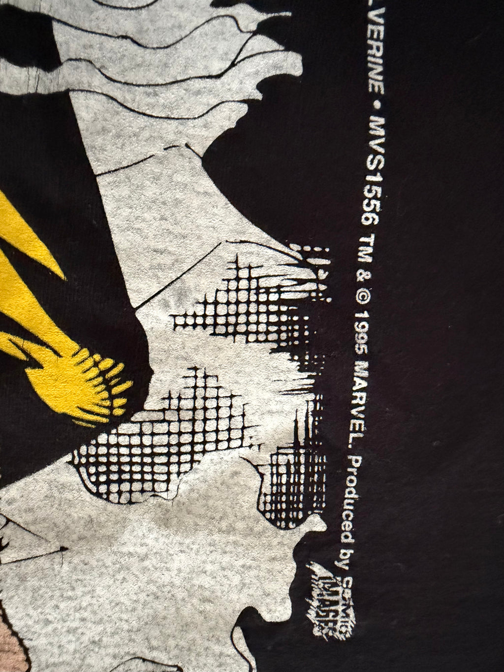 Vintage Wolverine Marvel 1995 T-Shirt
