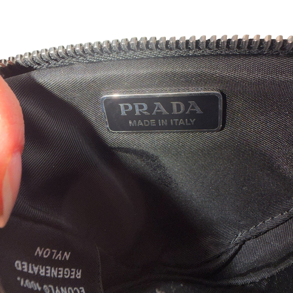 Prada Re-Nylon Triangle Pouch Belt Bag  (Like New with Box)