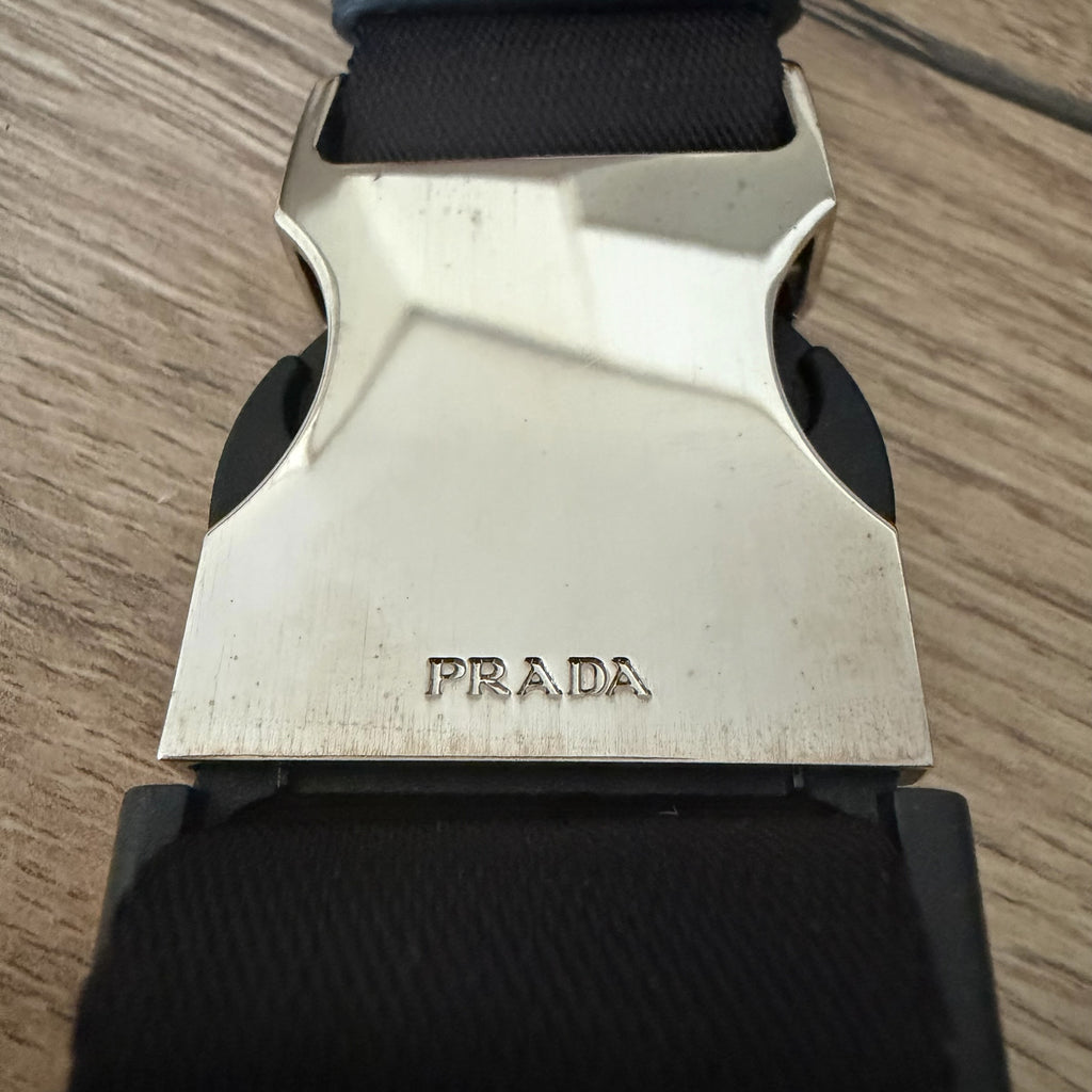 Prada Re-Nylon Triangle Pouch Belt Bag  (Like New with Box)
