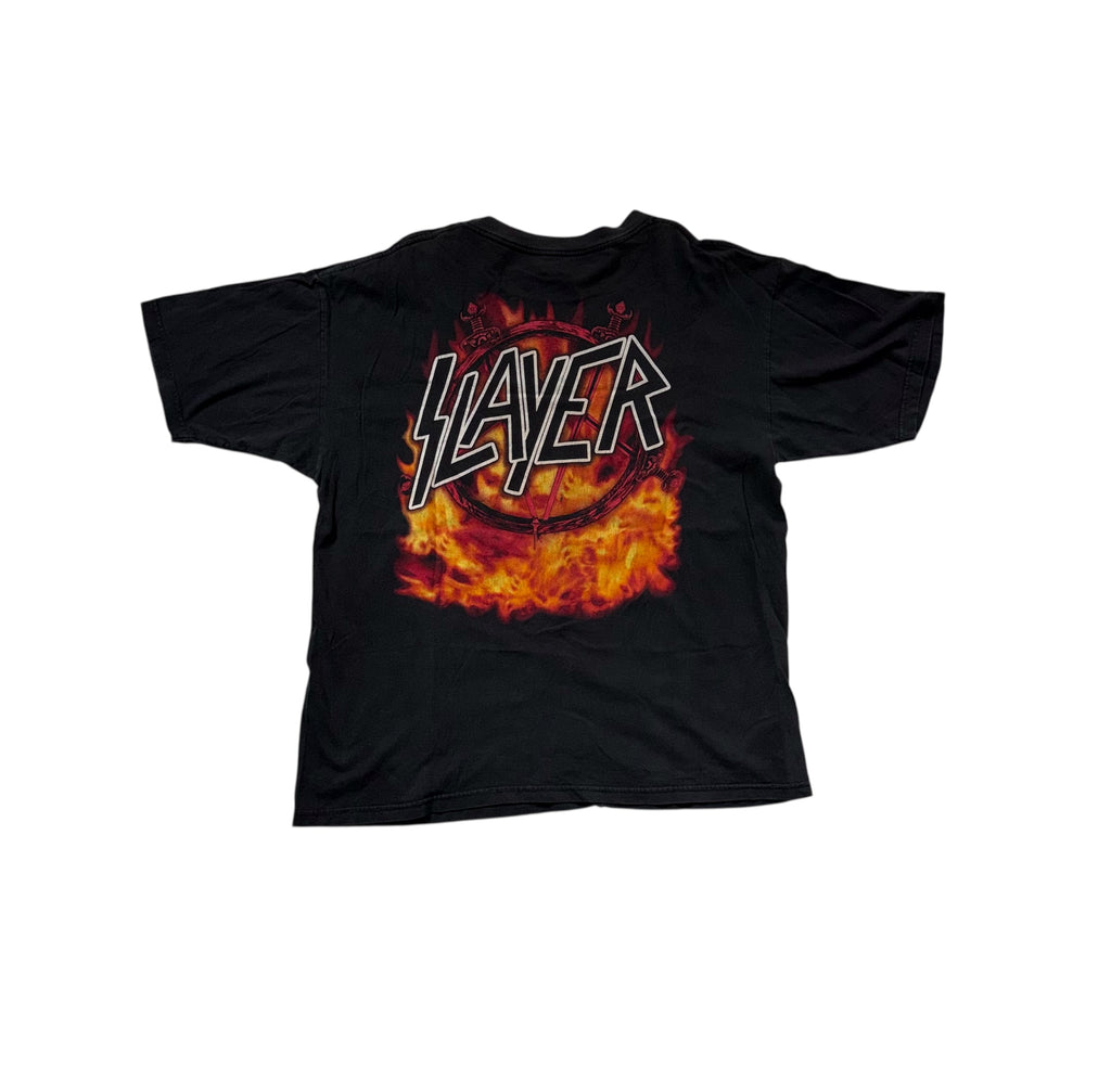 Vintage 90's Slayer All Over Print T-Shirt