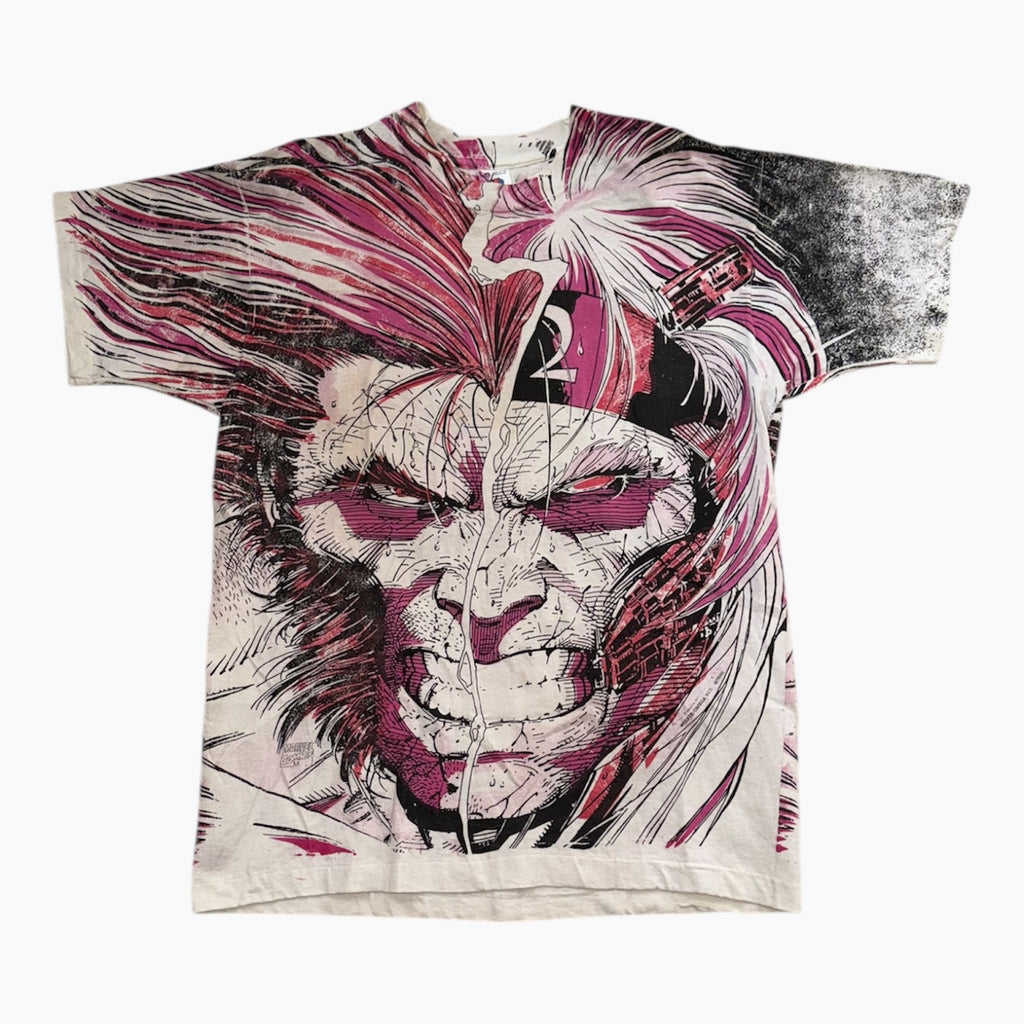 90年代ヴィンテージ オメガレッド ウルヴィー マーベルコミックイメージTシャツ