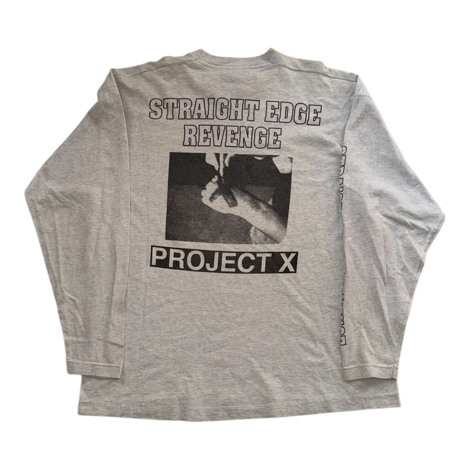 Vintage 90's Project X Schism Records Longsleeve