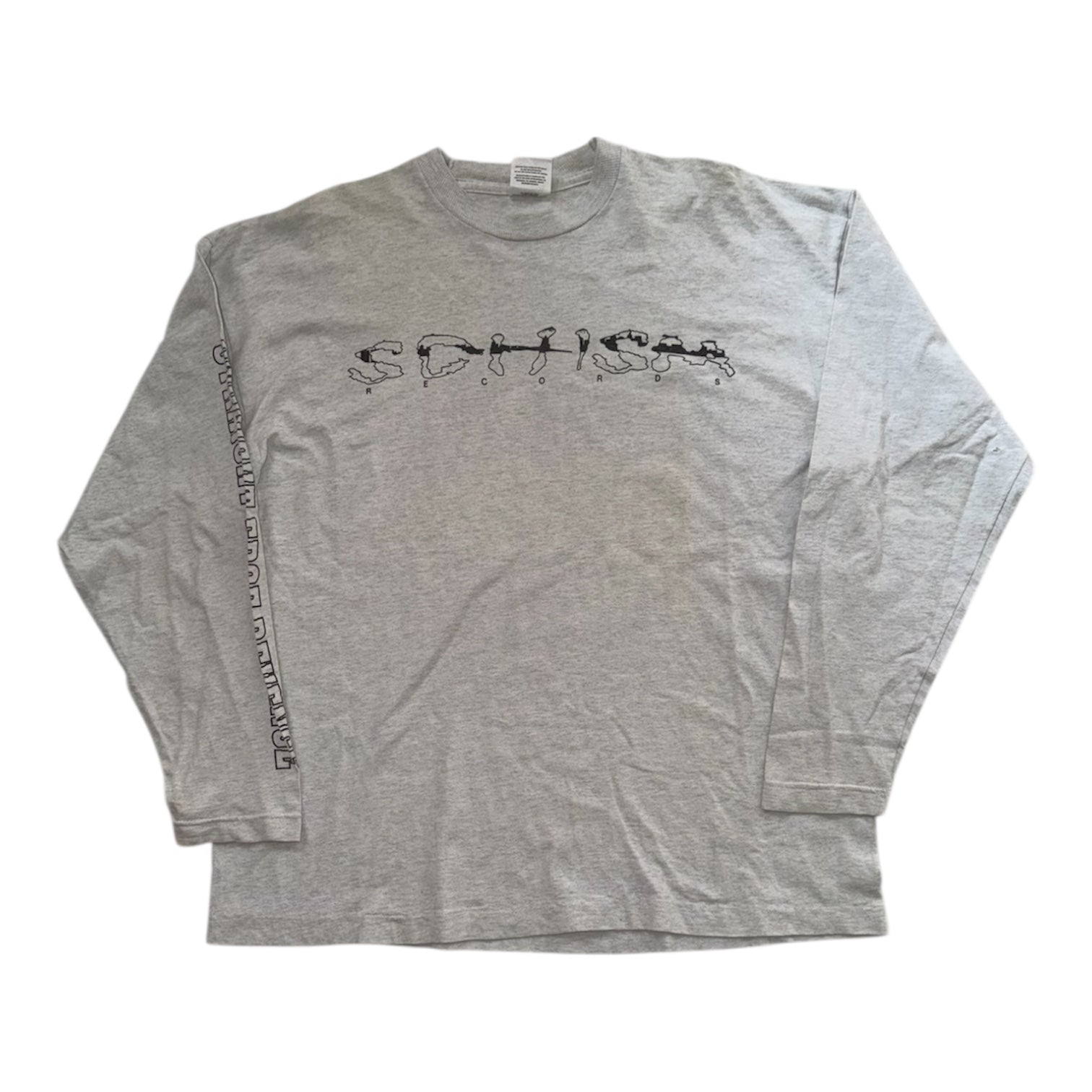 Vintage 90's Project X Schism Records Longsleeve