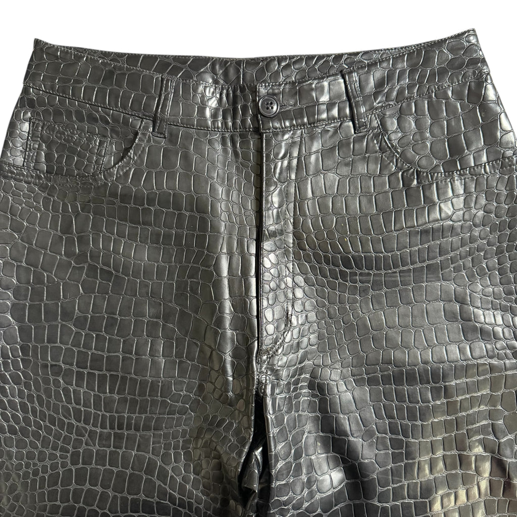 YVES SAINT LAURENT VINTAGE VINYL PANTS