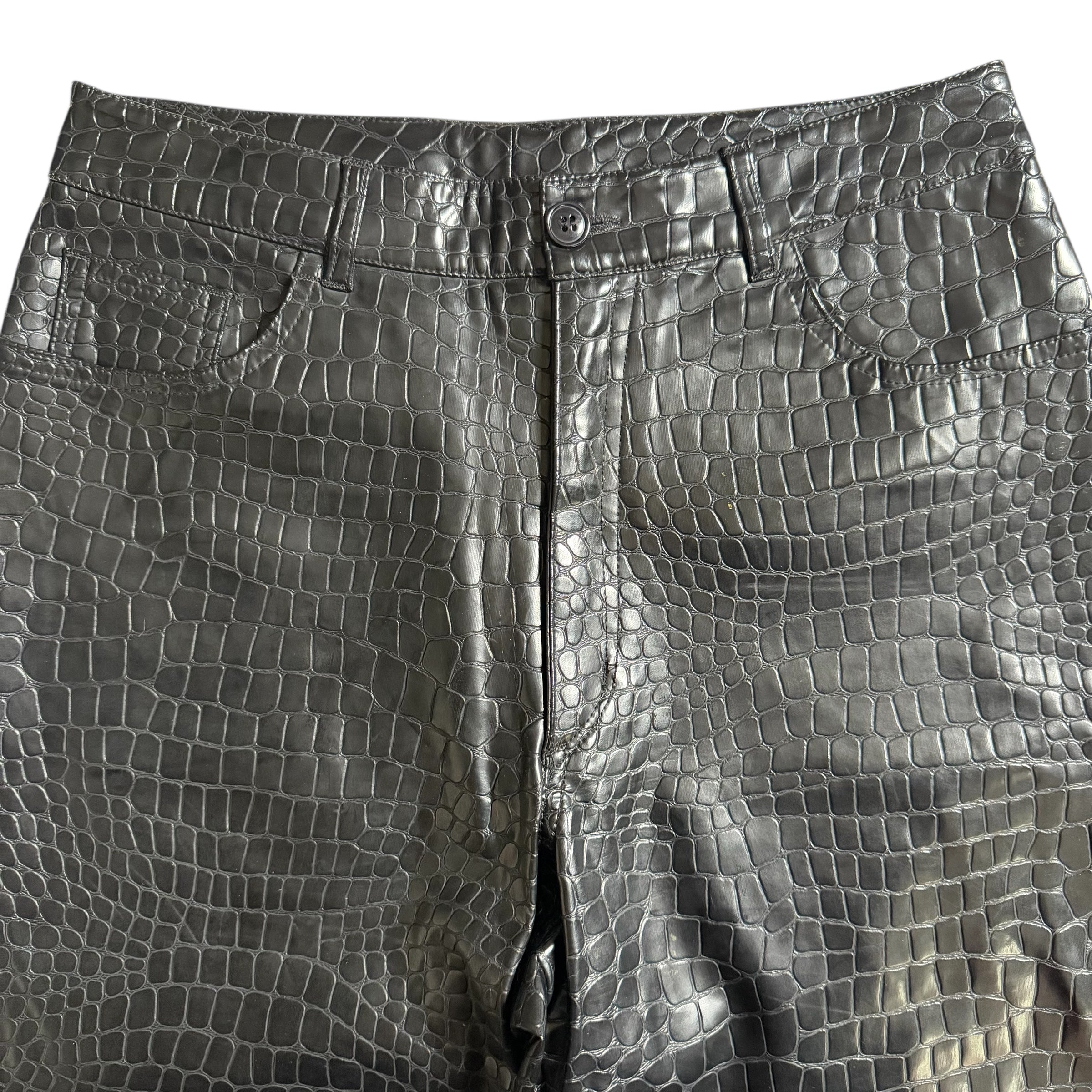 YVES SAINT LAURENT VINTAGE VINYL PANTS