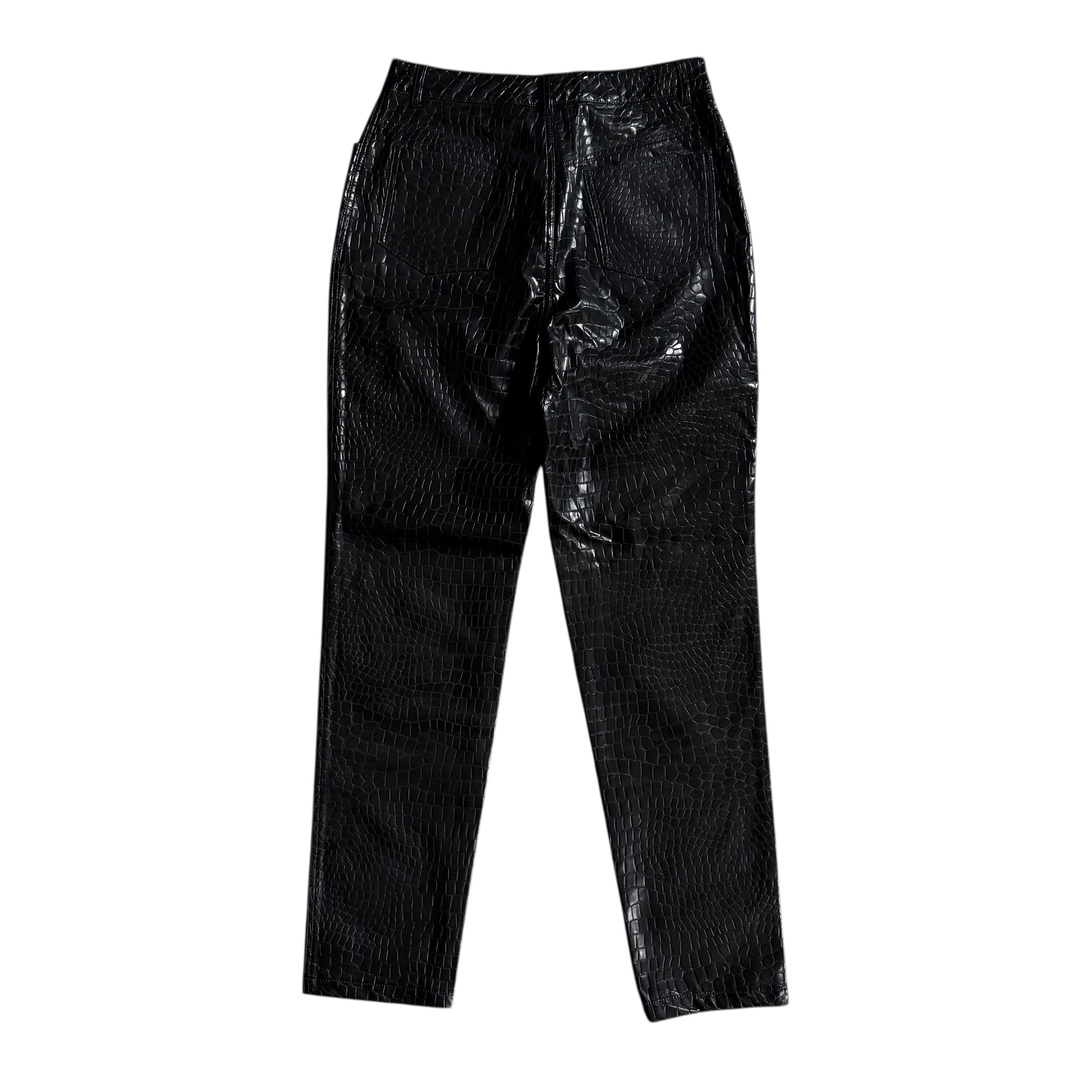 YVES SAINT LAURENT VINTAGE VINYL PANTS