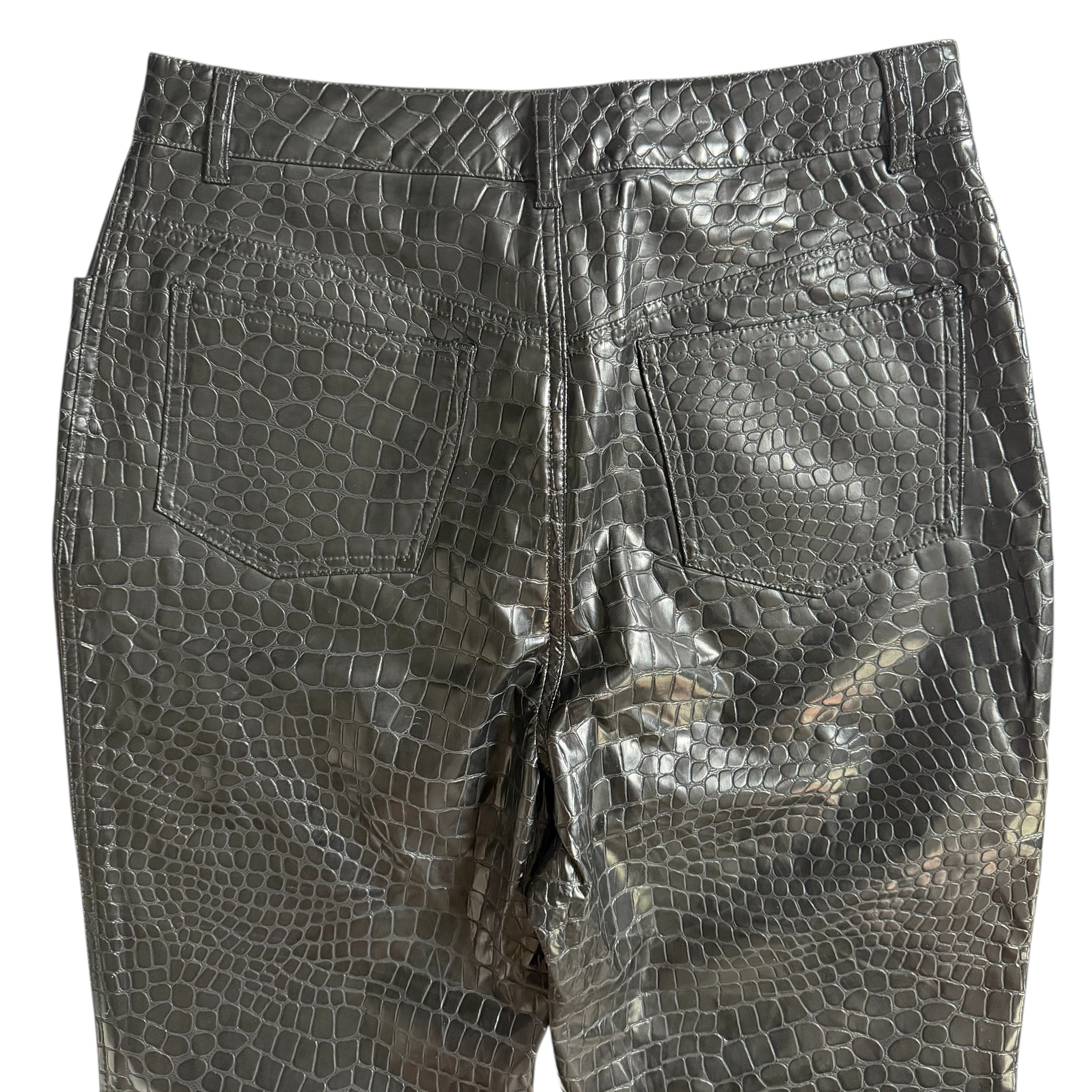 YVES SAINT LAURENT VINTAGE VINYL PANTS