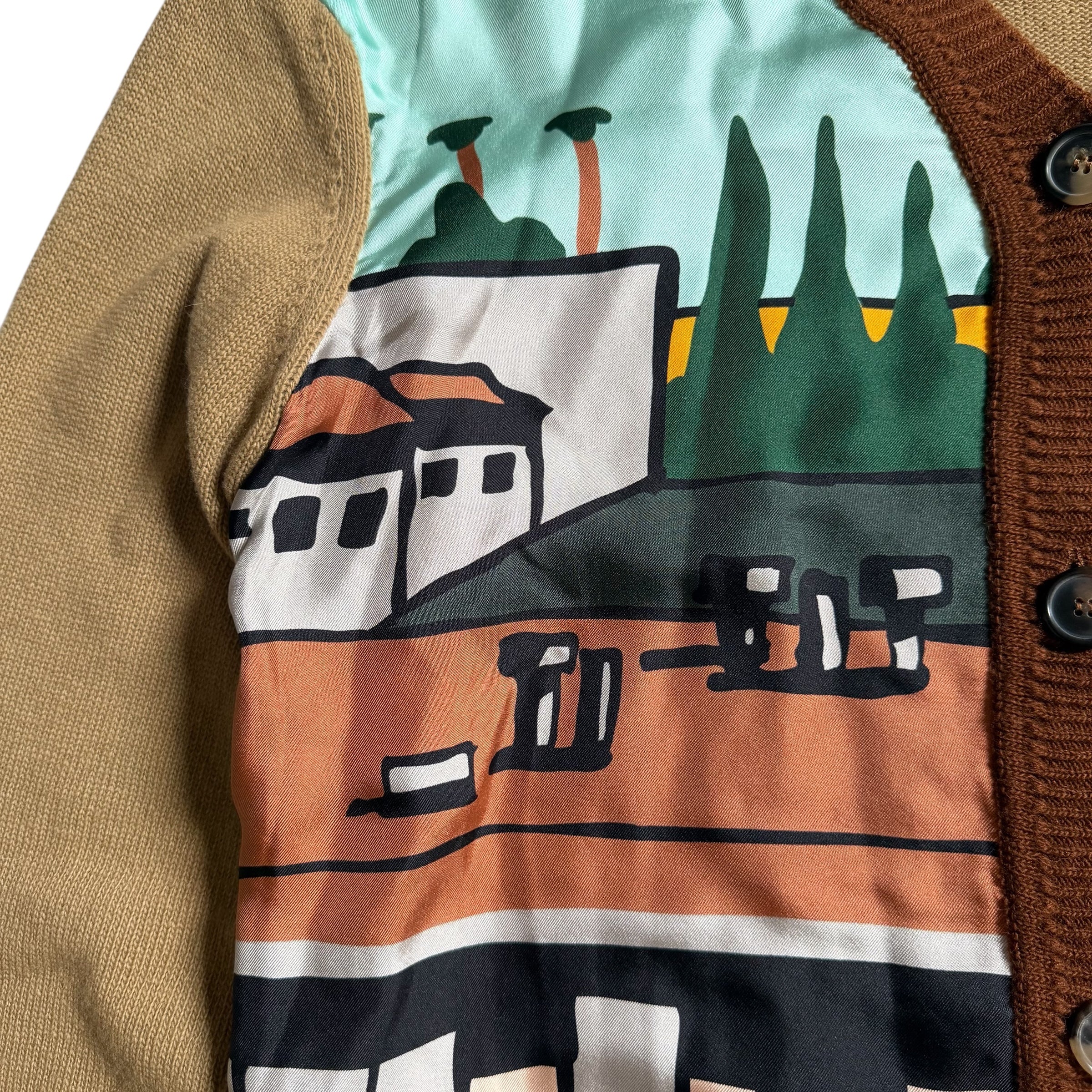 LOEWE PRINTED CARDIGAN
