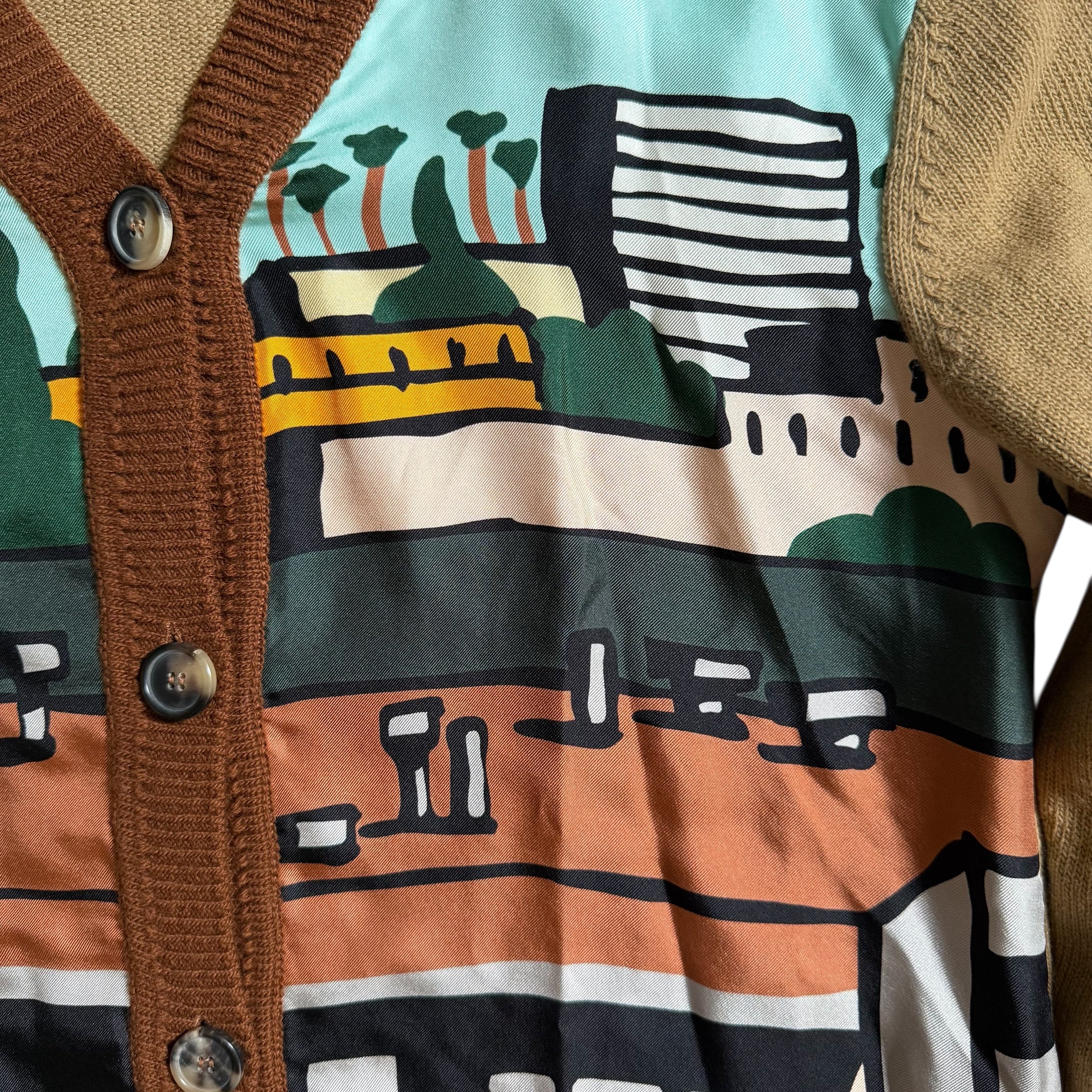 LOEWE PRINTED CARDIGAN