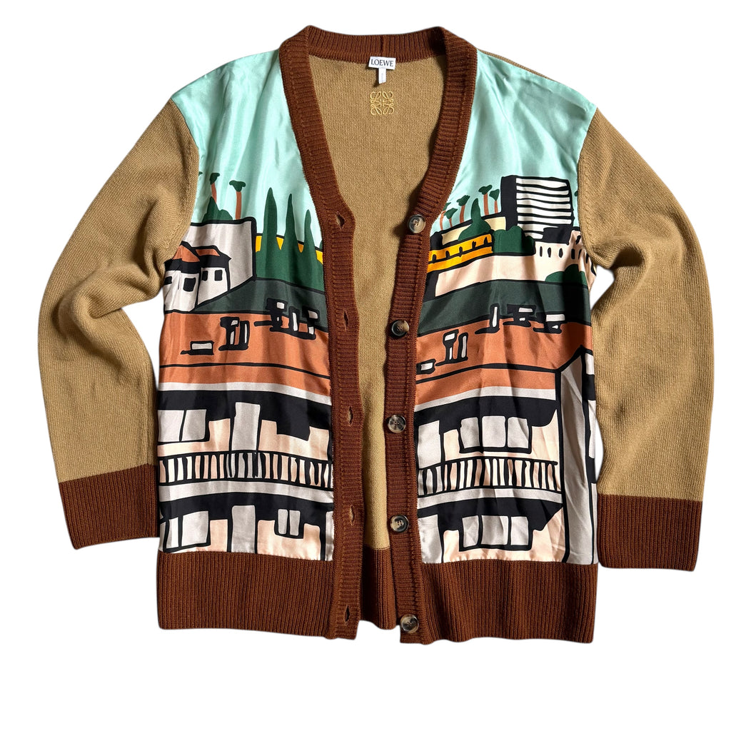 LOEWE PRINTED CARDIGAN