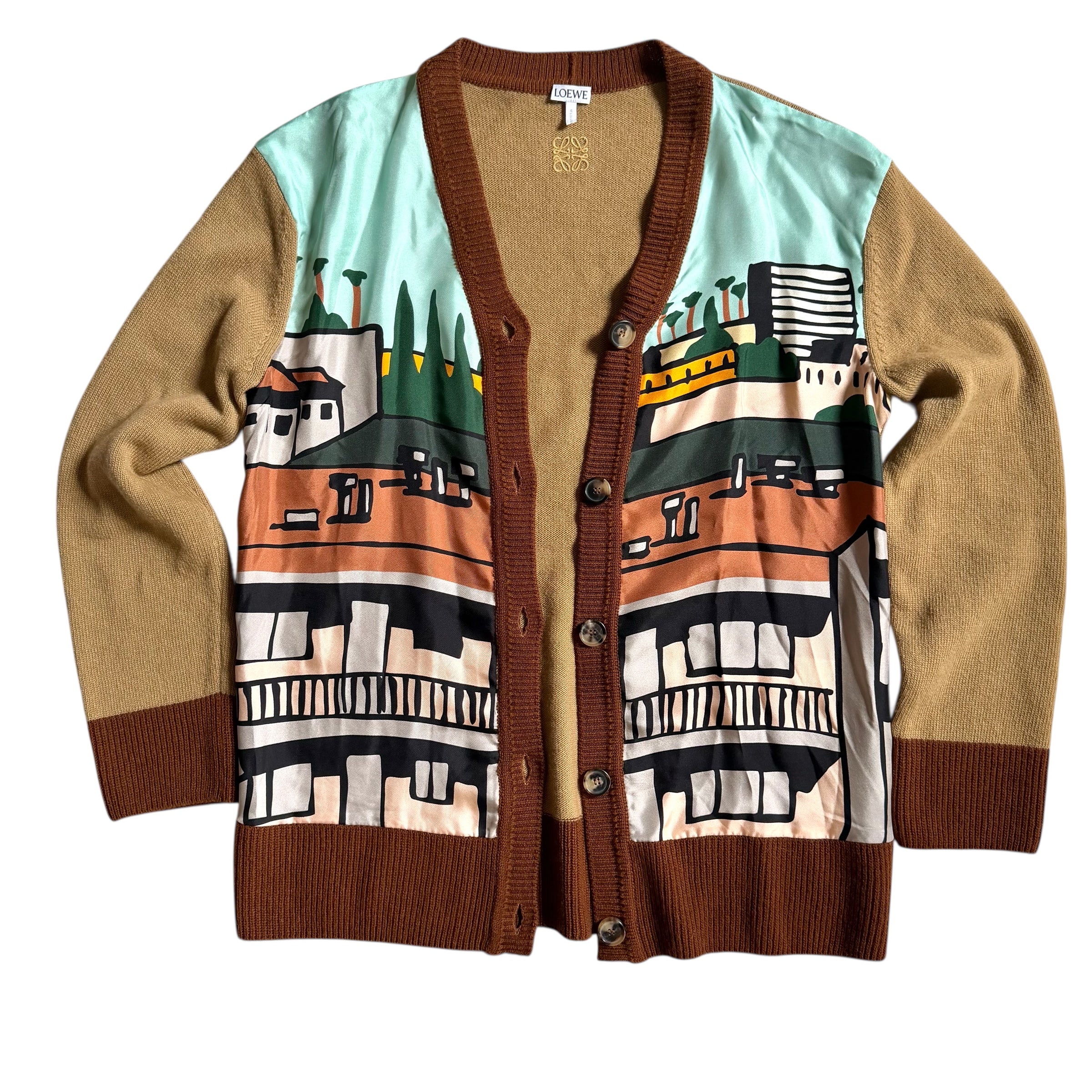 LOEWE PRINTED CARDIGAN