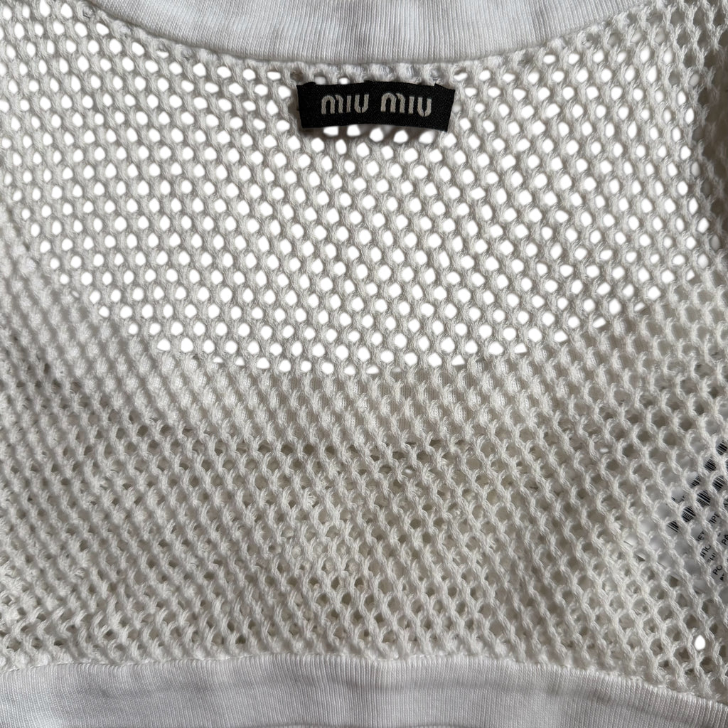 MIU MIU CROP TOP