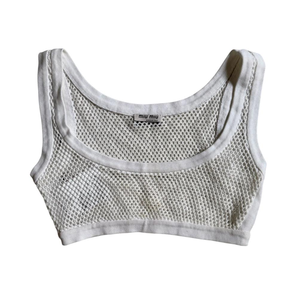 MIU MIU CROP TOP