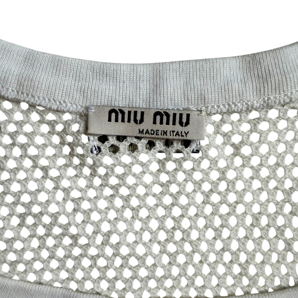 MIU MIU CROP TOP