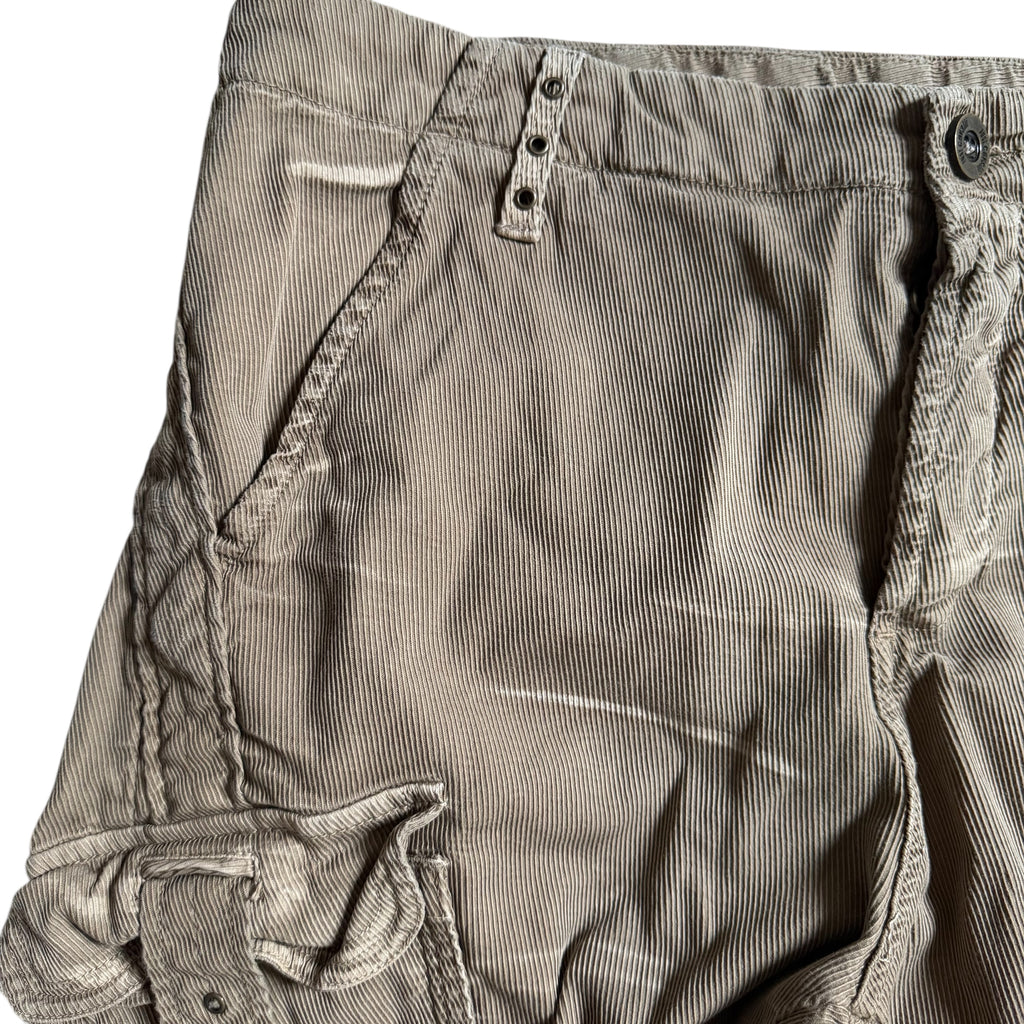 JUST CAVALLI X ROBERTO CAVALLI 2006 VELVET CARGO PANTS