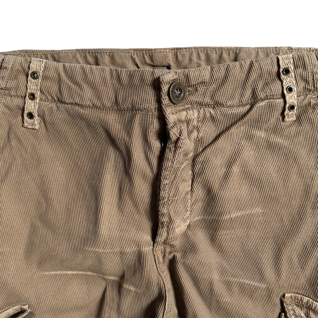 JUST CAVALLI X ROBERTO CAVALLI 2006 VELVET CARGO PANTS