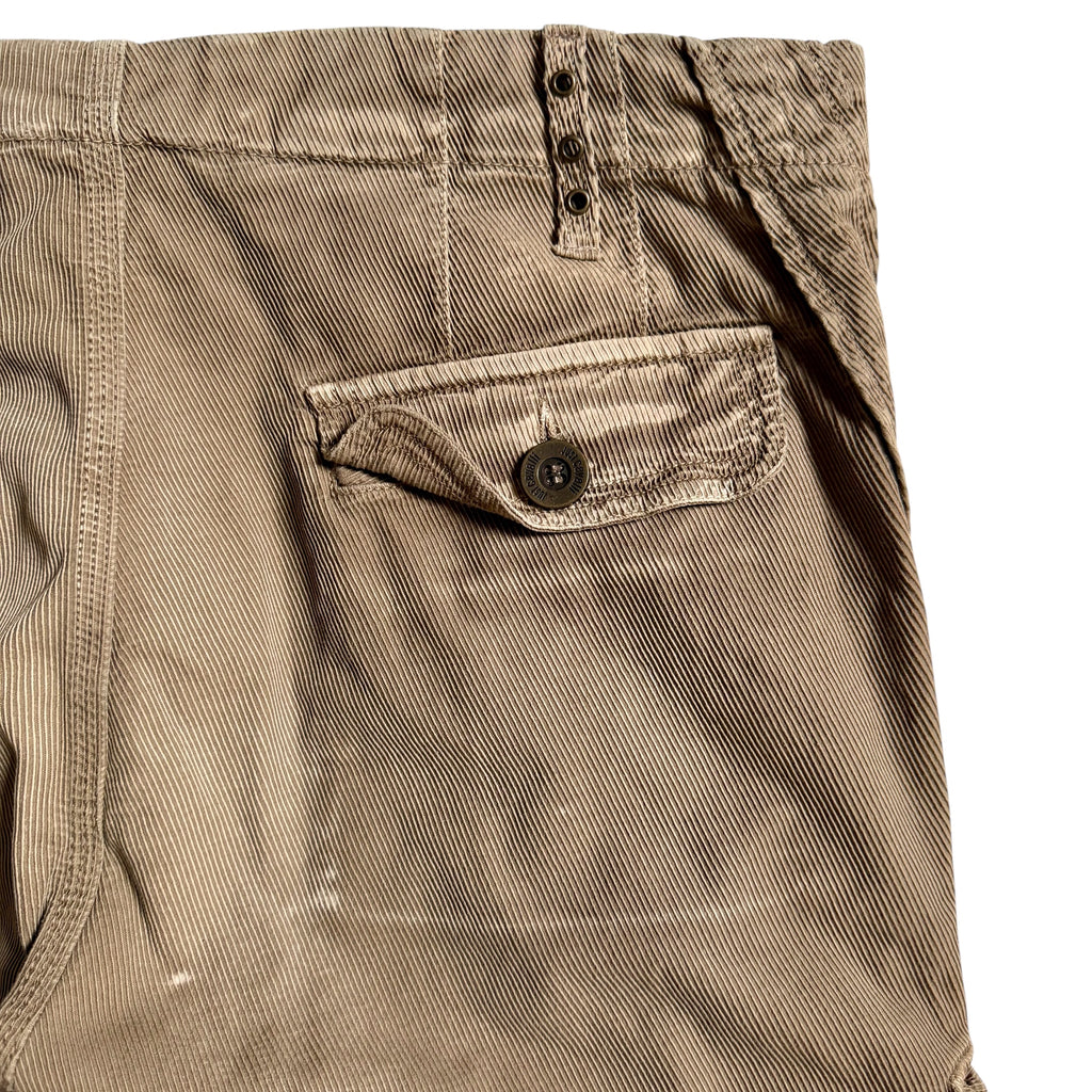JUST CAVALLI X ROBERTO CAVALLI 2006 VELVET CARGO PANTS