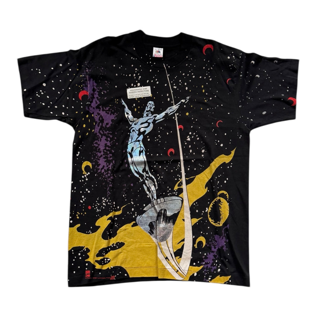 Vintage 90's Silver Surfer Mega Print T-shirt