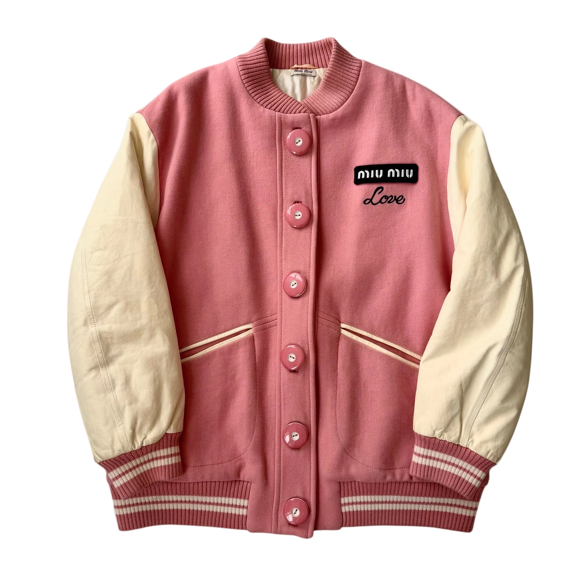 MIU MIU VARSITY JACKET