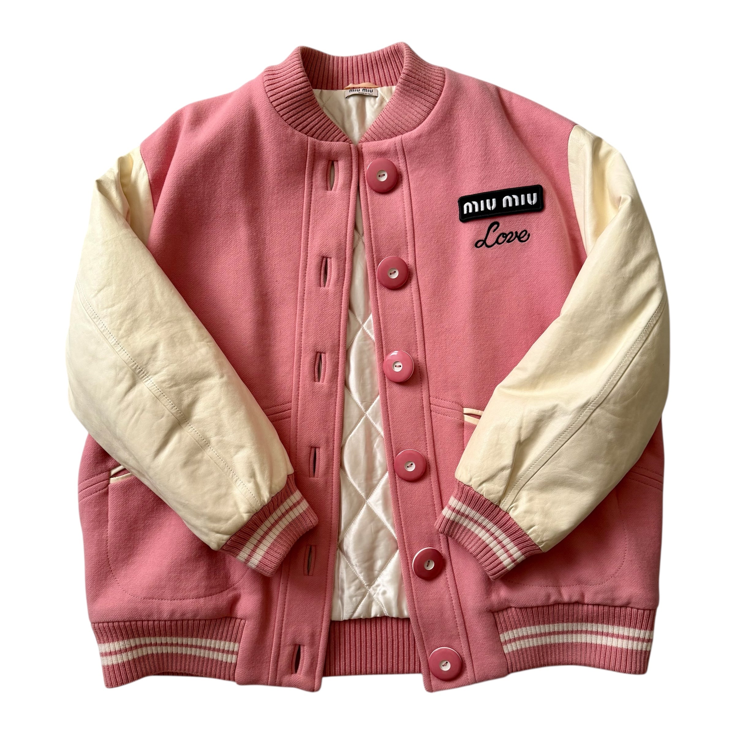 MIU MIU VARSITY JACKET