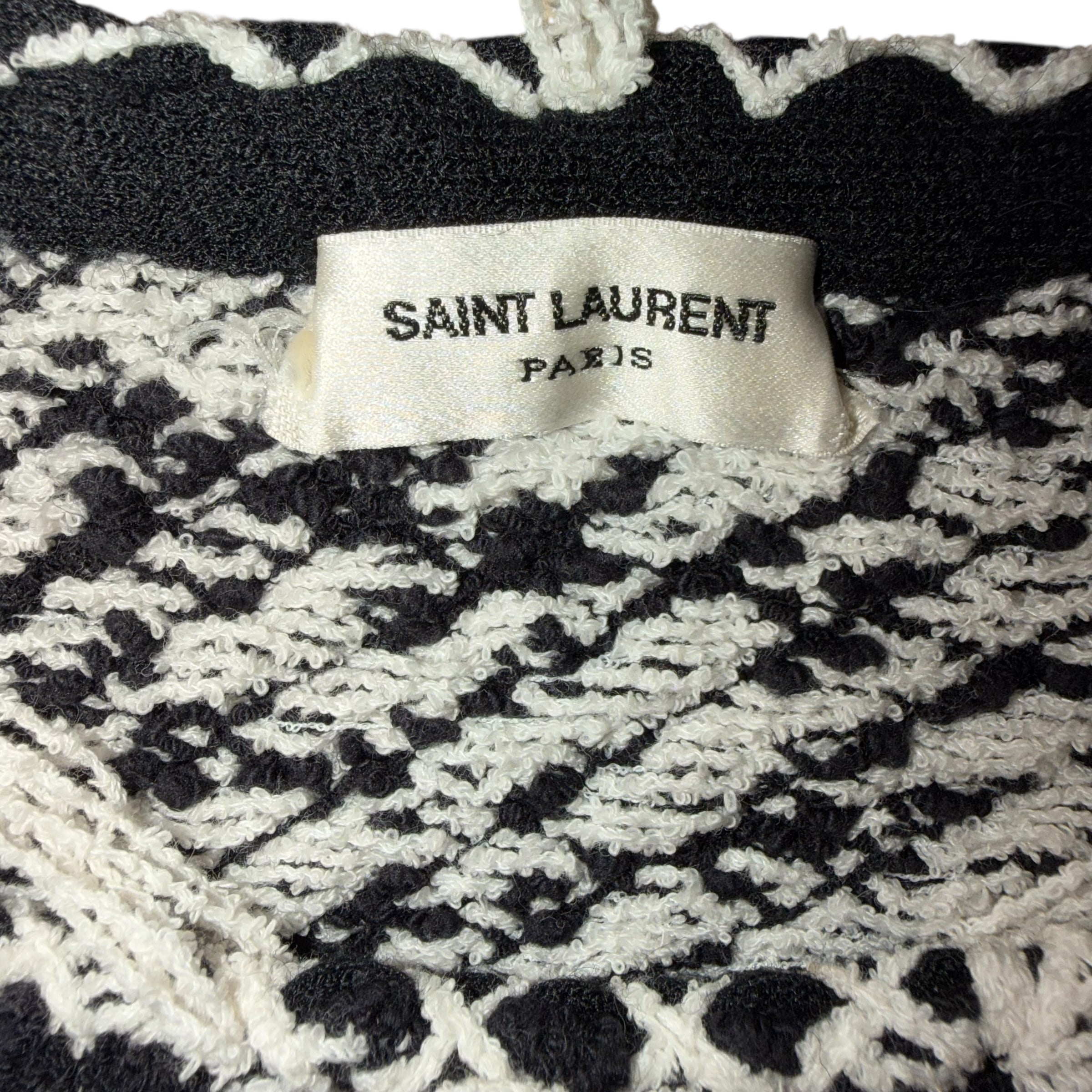 SAINT LAURENT CROP SWEATER