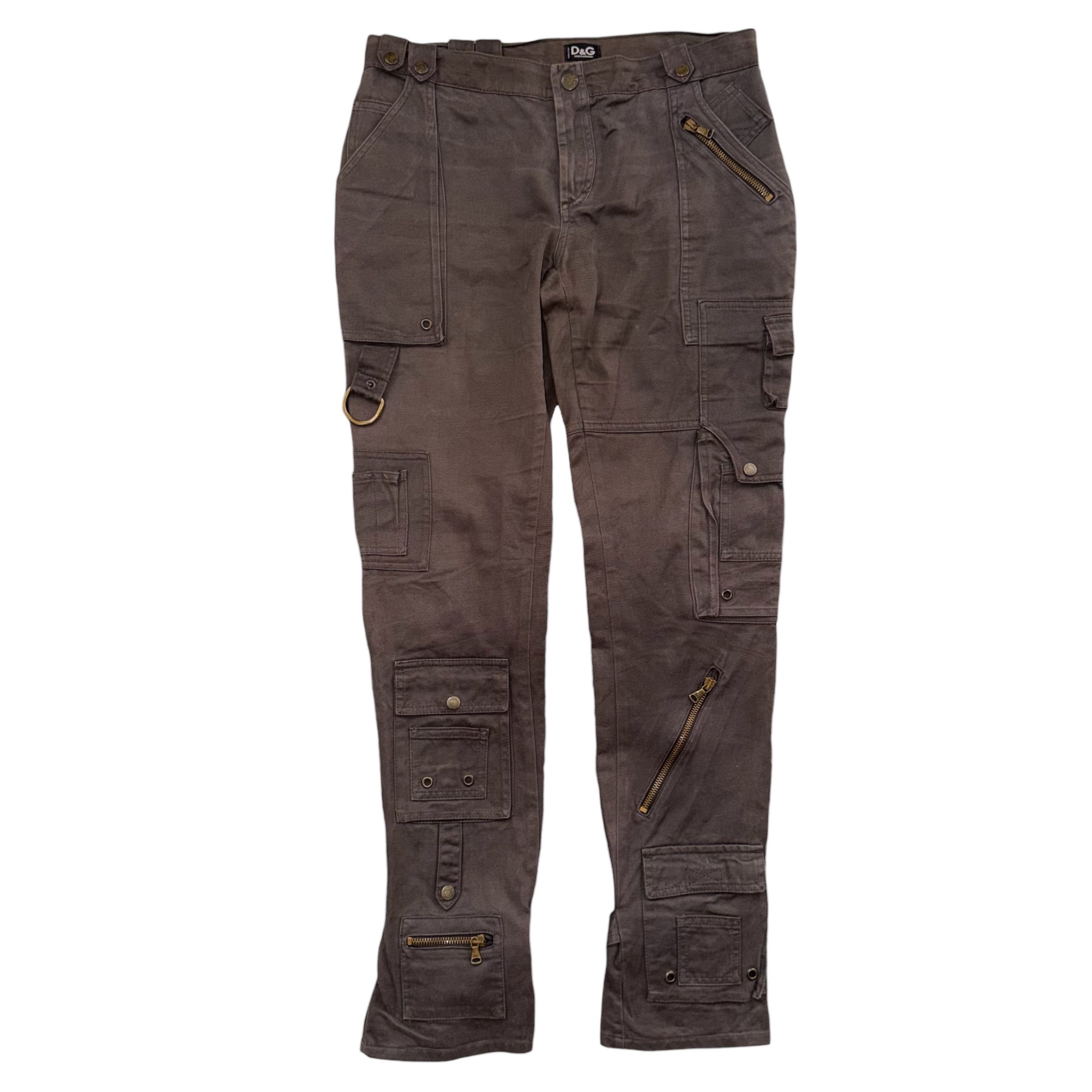 DOLCE & GABBANA CARGO MULTI POCKET PANTS