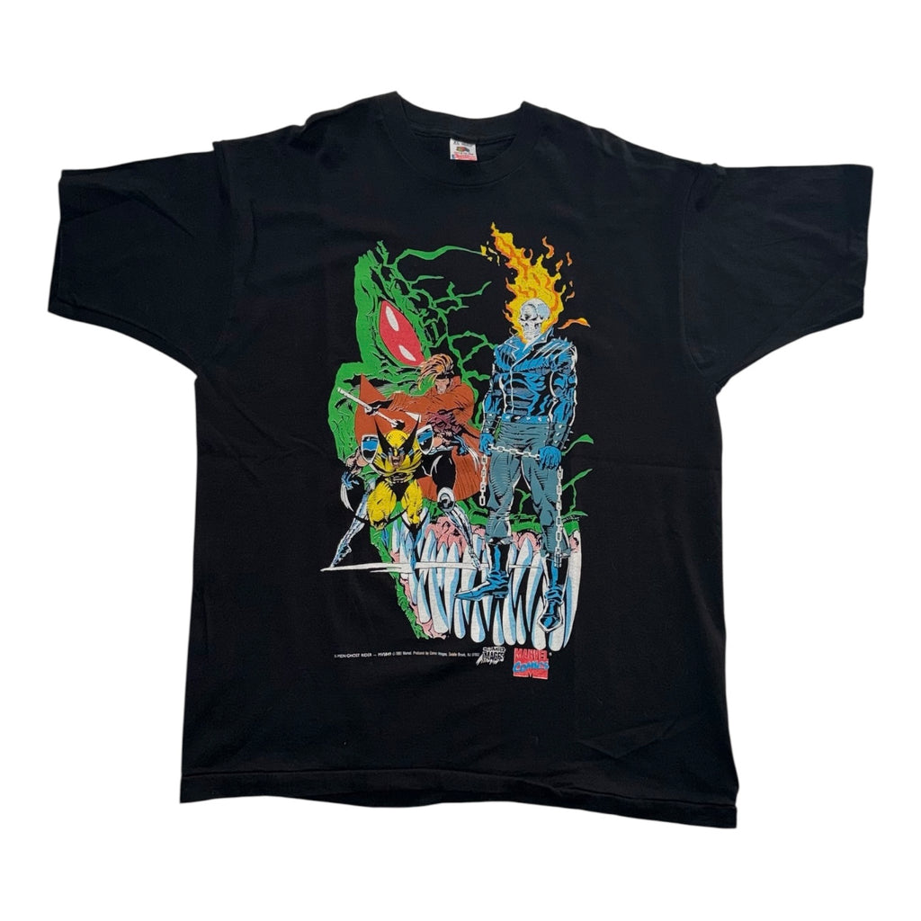 Vintage 90's X Men Ghost Rider Marvel T-Shirt