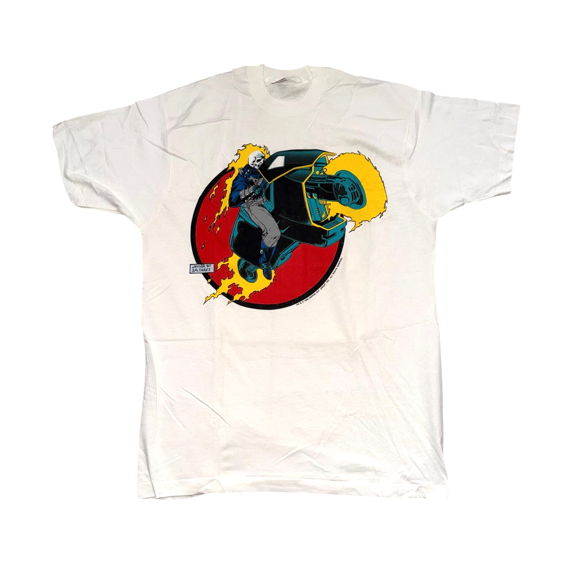 Vintage 90's Ghost Rider Marvel T-Shirt