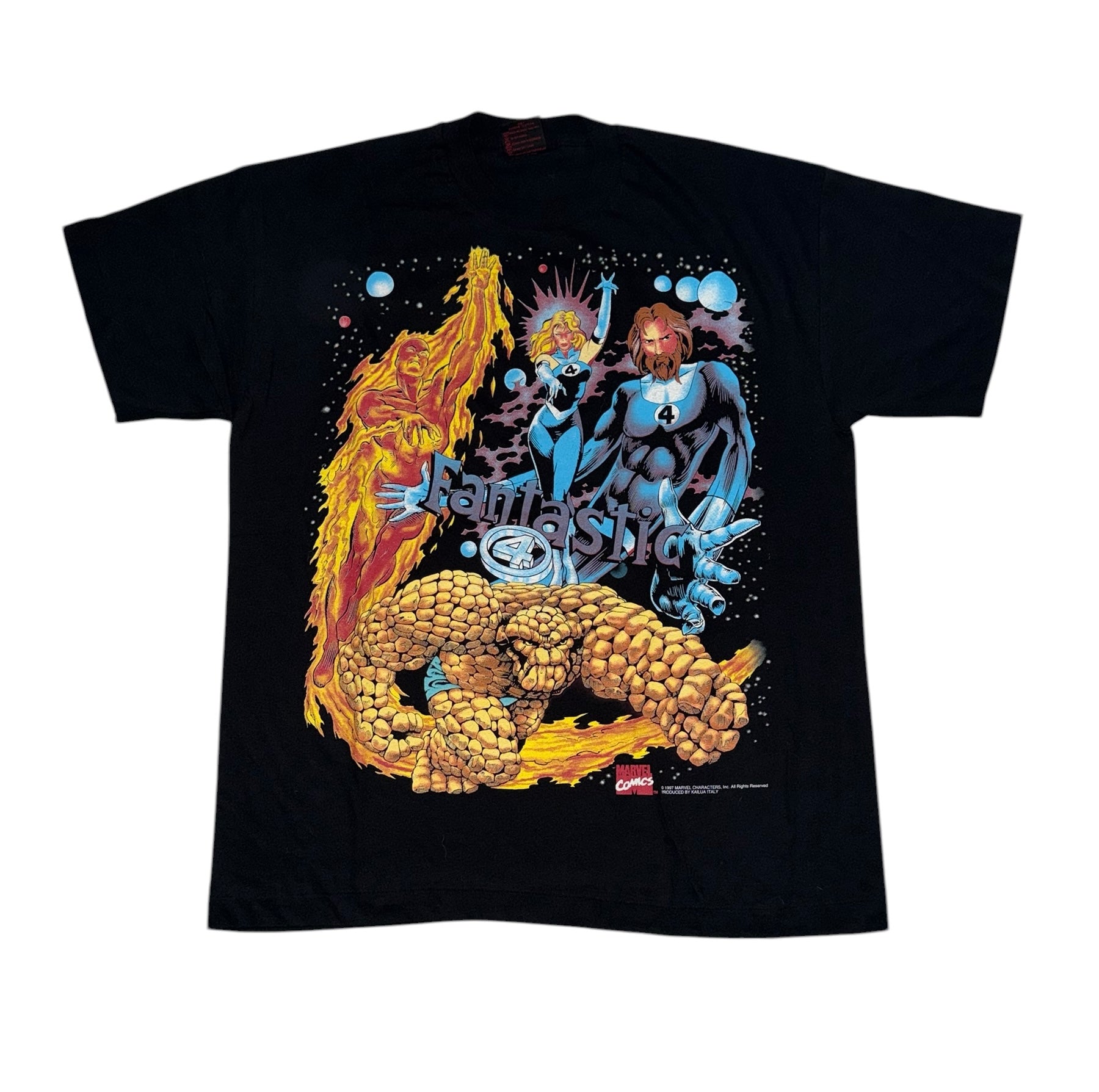 Vintage 90's Fantastic 4 Kailua Marvel T-Shirt