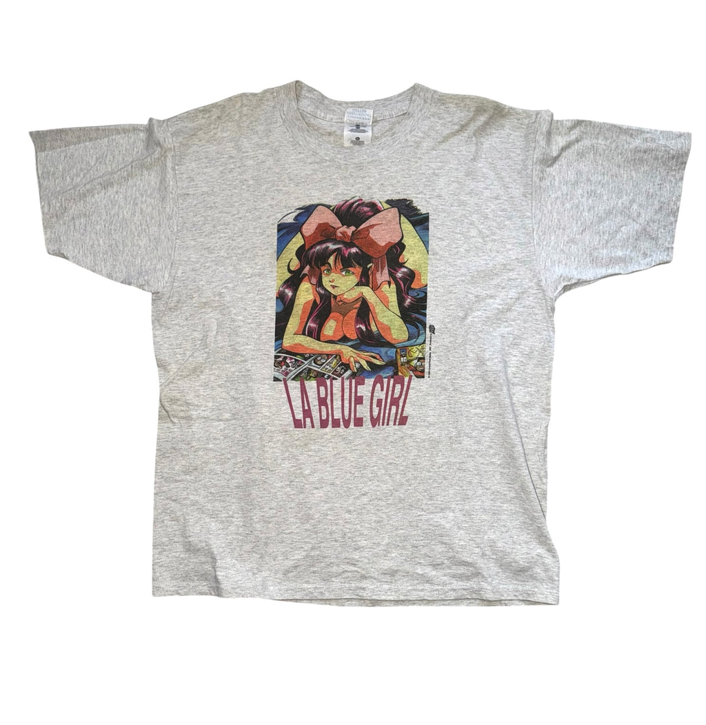 Vintage La Blue Girl T-Shirt 1996 XL