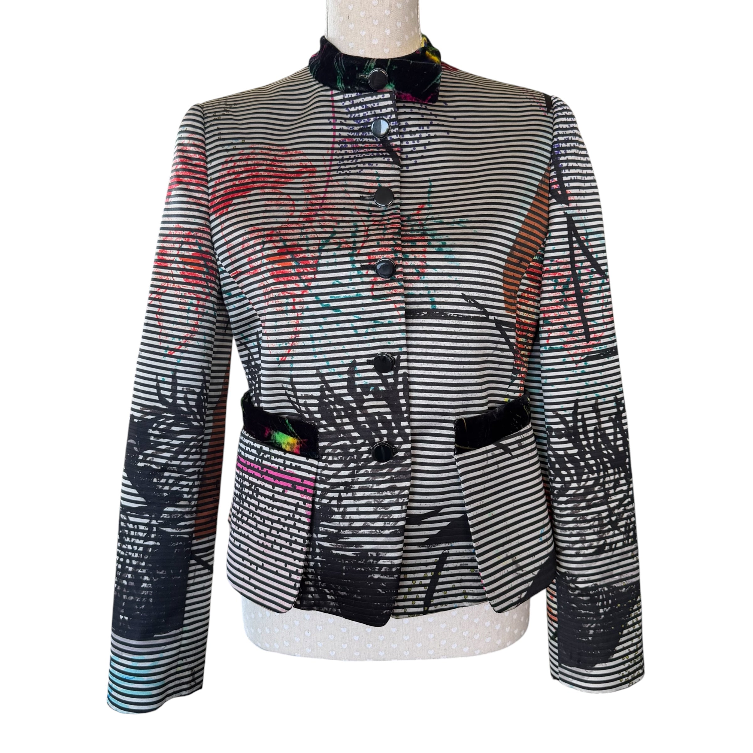 ARMANI ABSTRACT PRINT JACKET